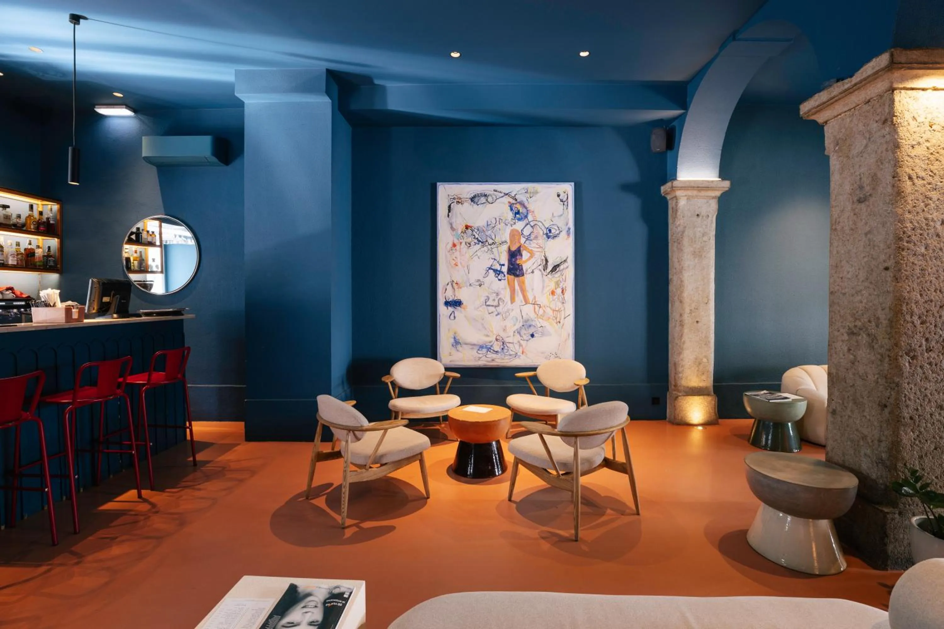 Living room in Esqina Cosmopolitan Lodge