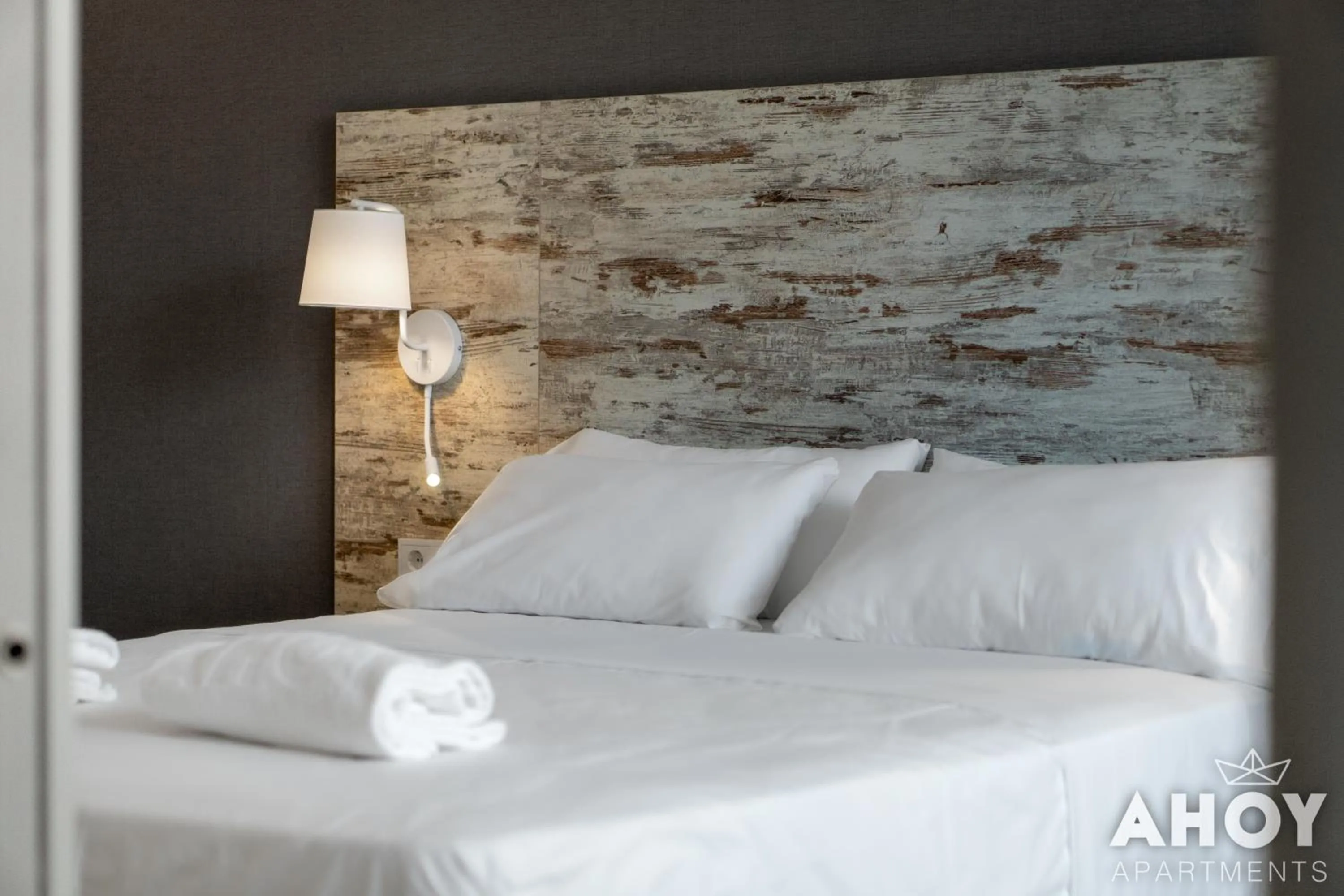 Bedroom, Bed in Ahoy Apartments