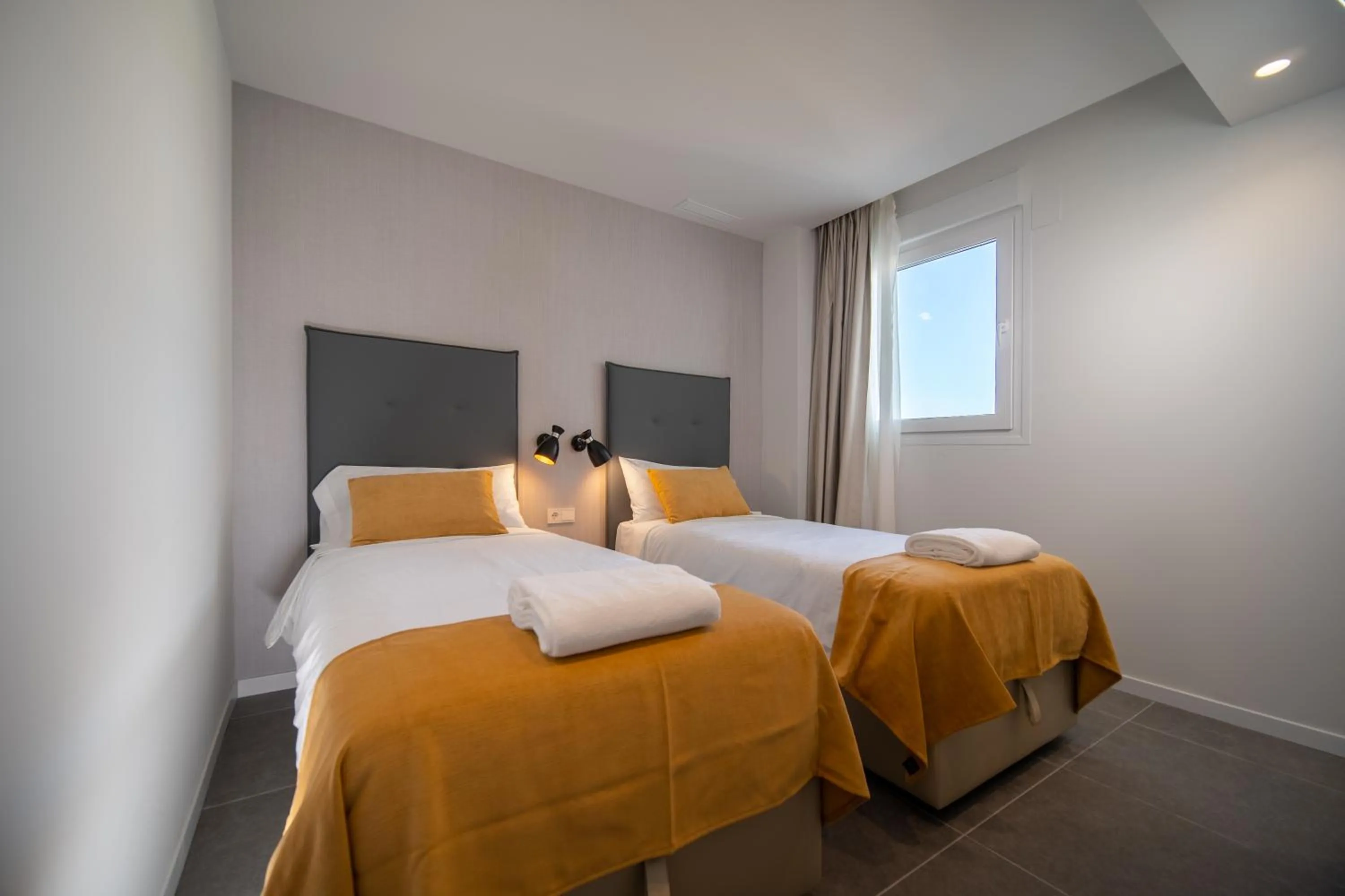 Bedroom, Bed in Ahoy Apartments