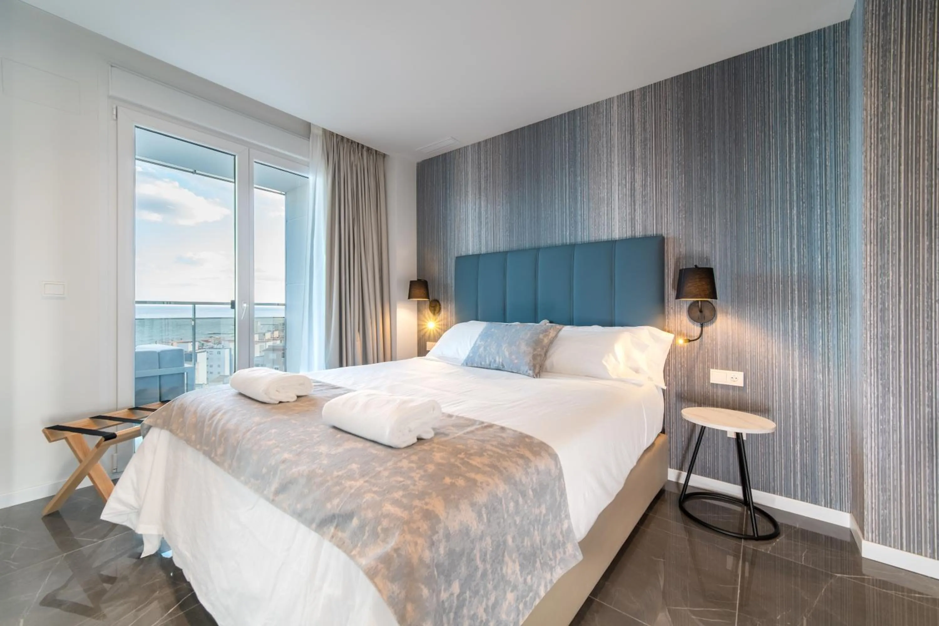 Bedroom, Bed in Ahoy Apartments