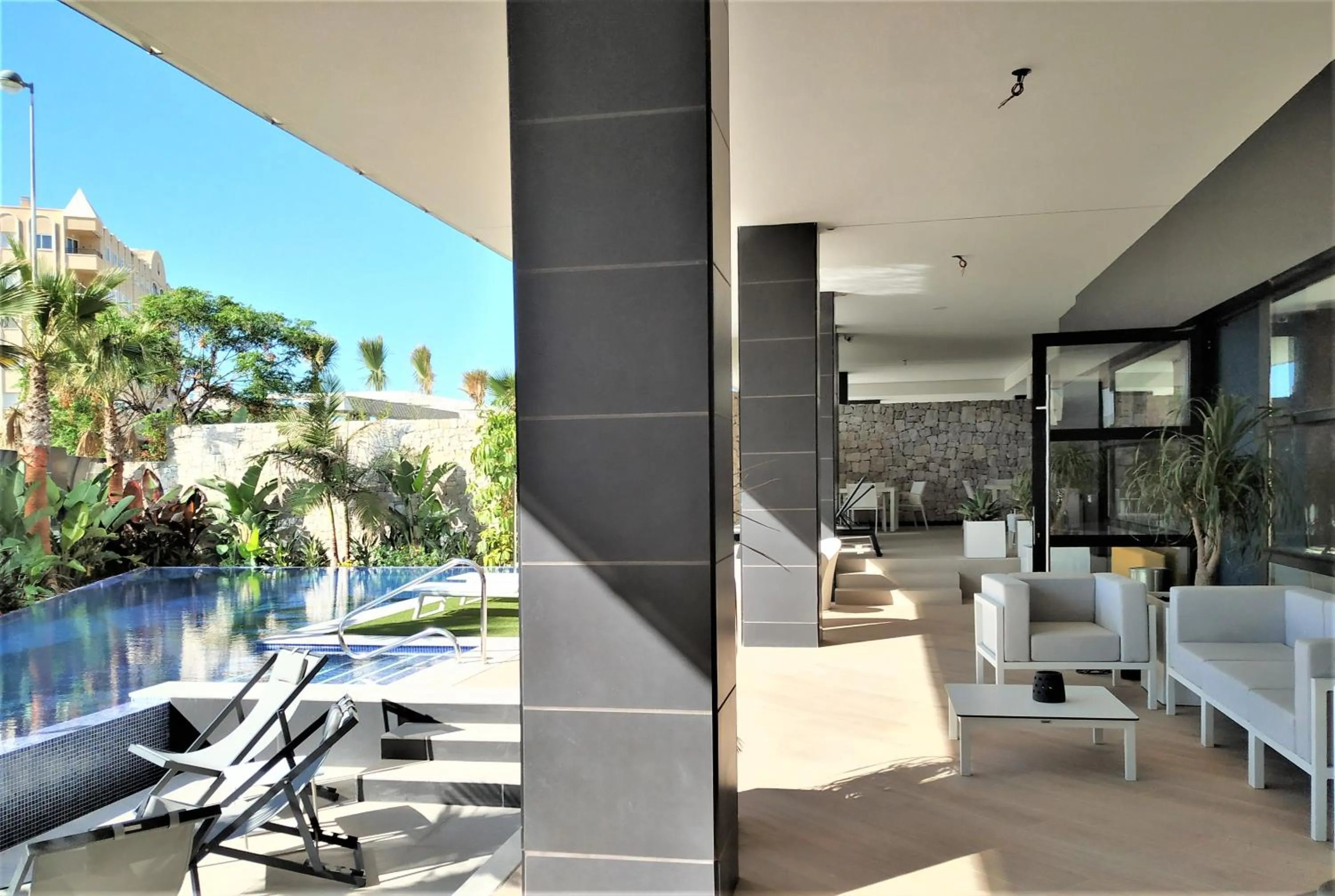 Patio in Ahoy Apartments