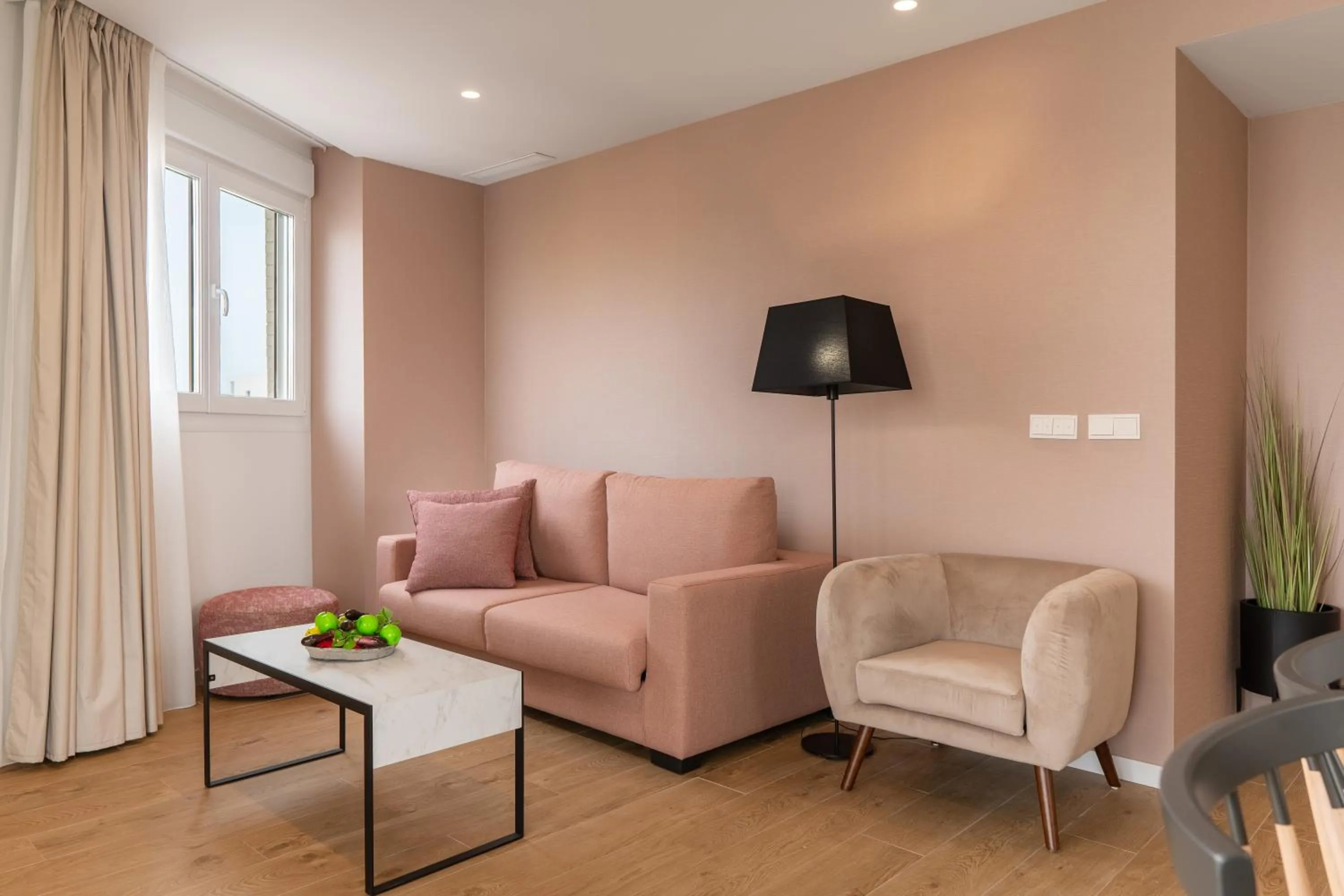 Living room in Ahoy Apartments