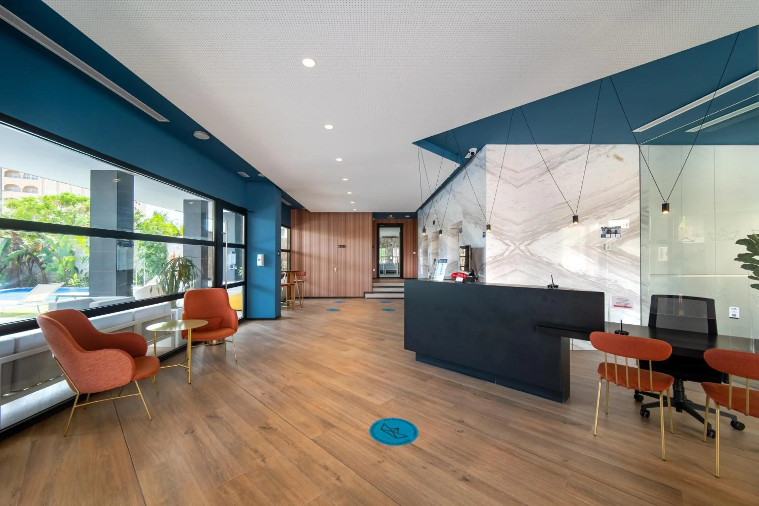 Lobby or reception in Ahoy Apartments