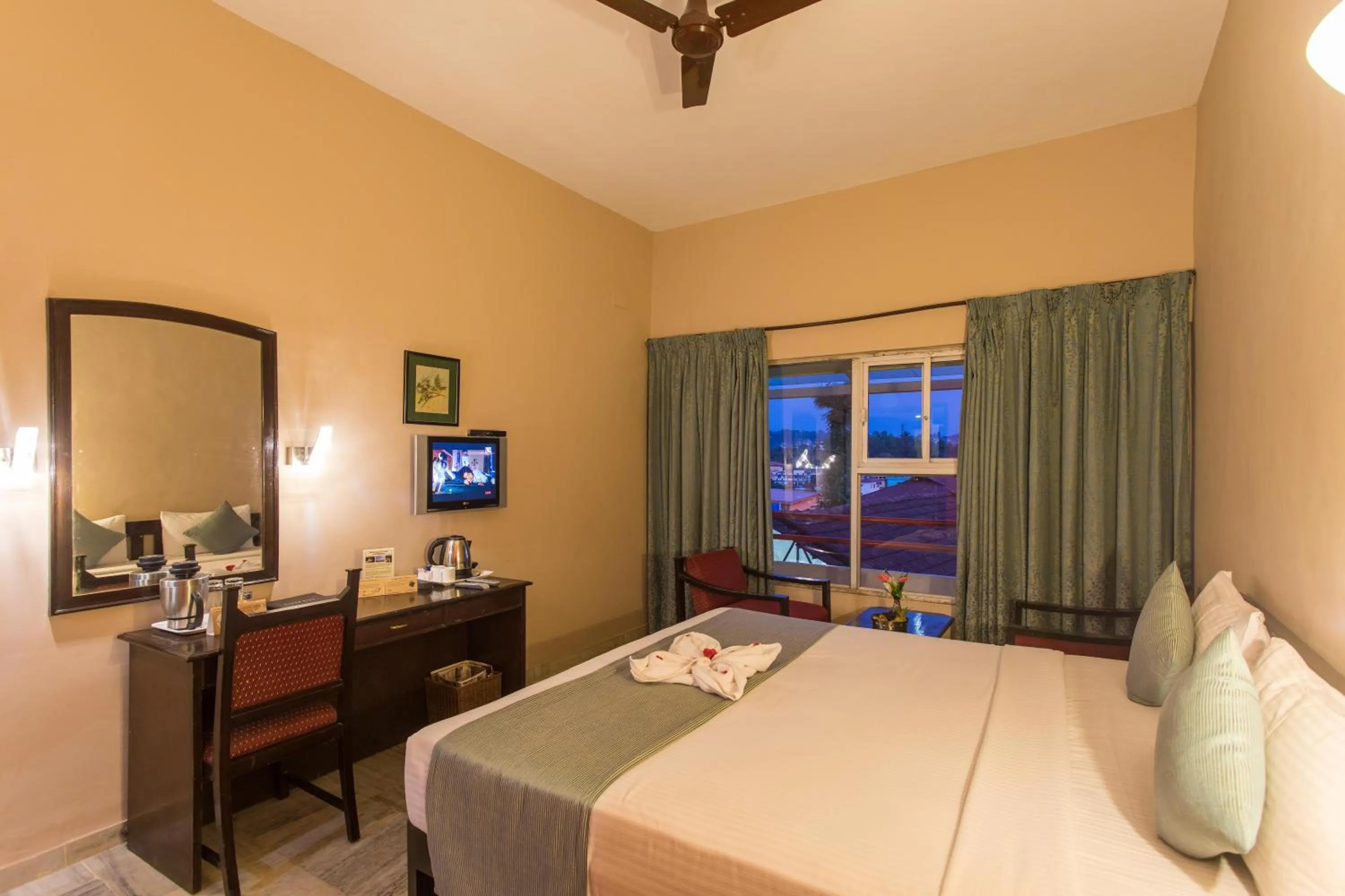 Bedroom, Bed in Hotel Coorg International