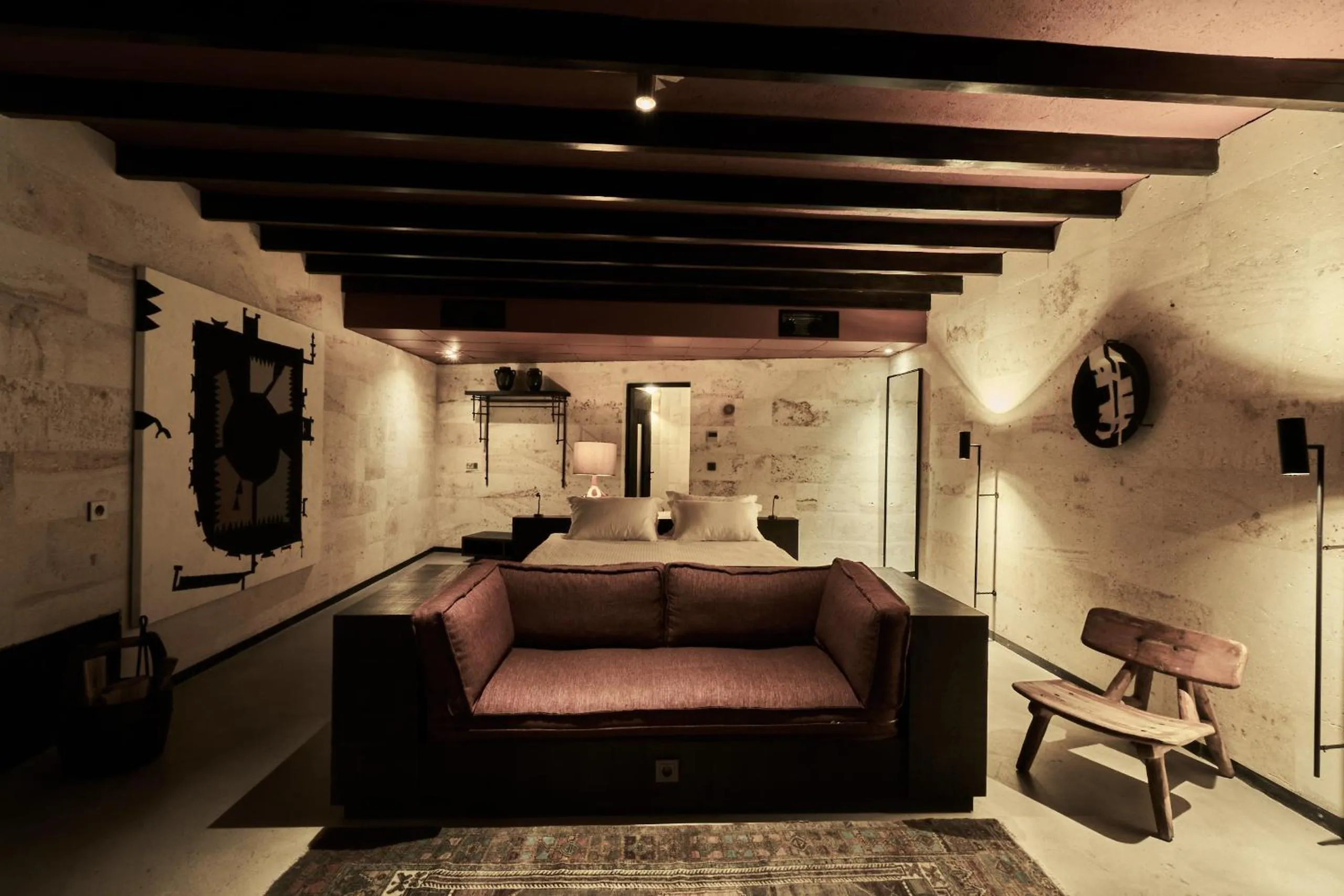 Living room, Bed in Carus Cappadocia