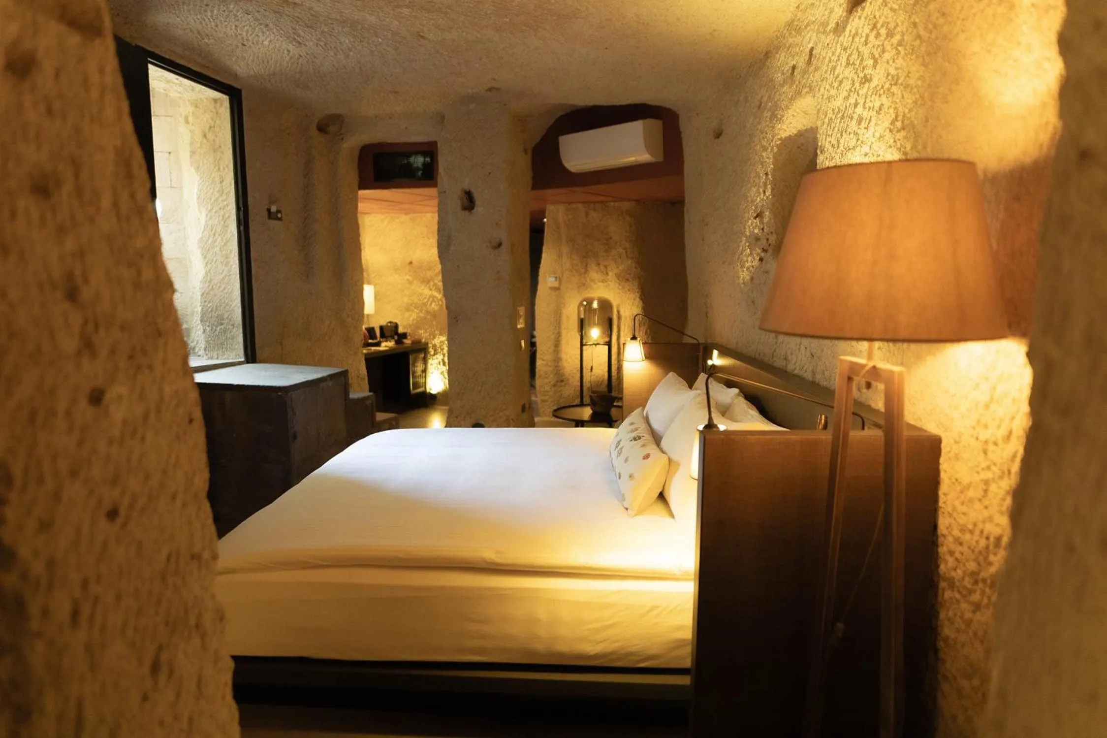 Bed in Carus Cappadocia