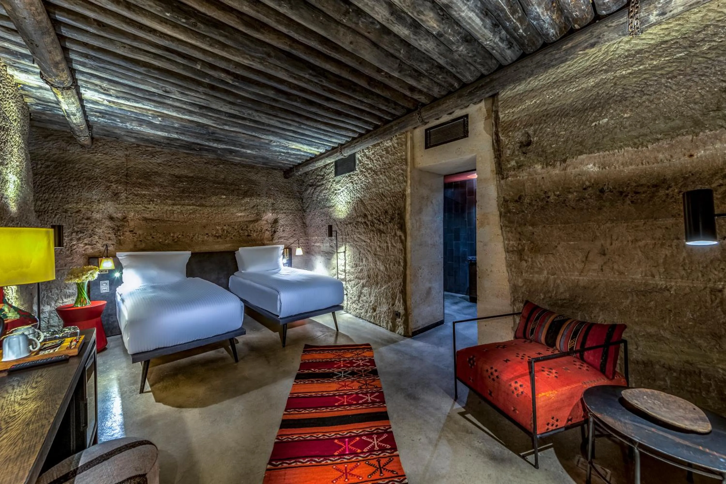 Bedroom, Bed in Carus Cappadocia