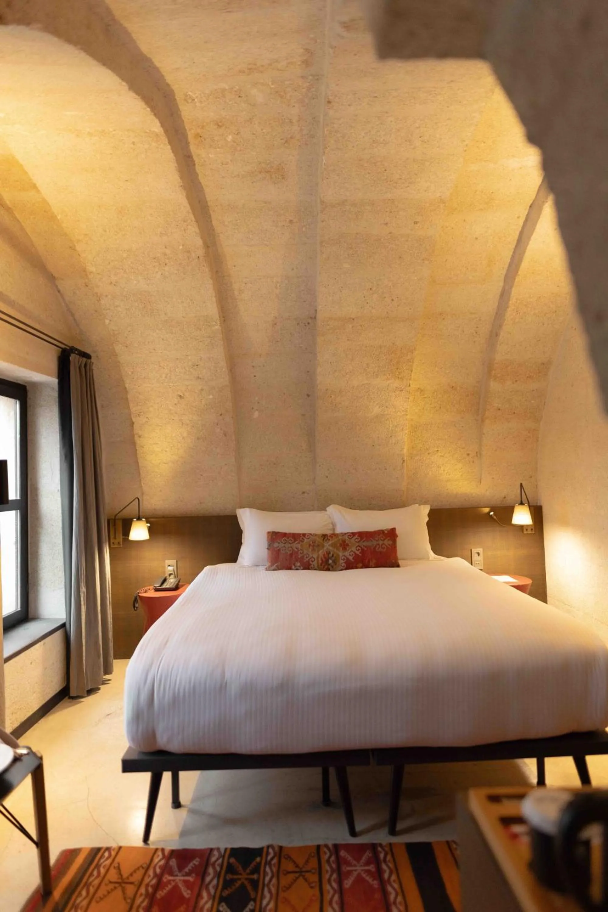 Bed in Carus Cappadocia