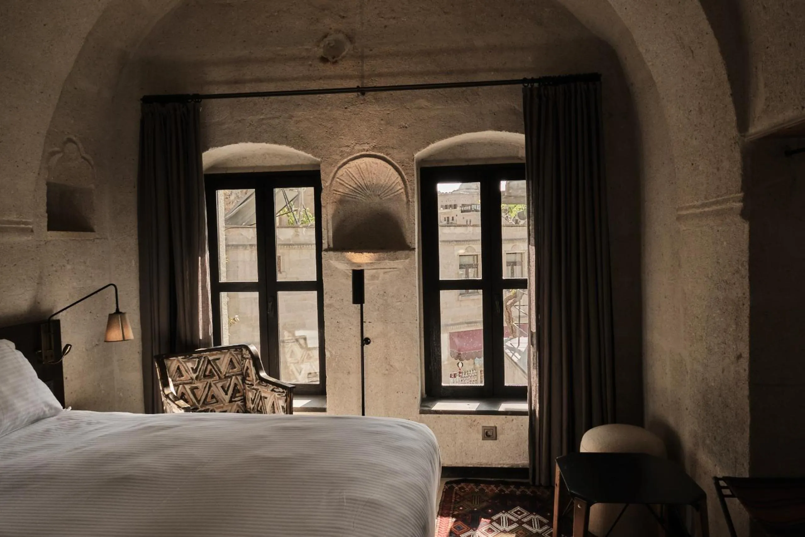 Bed in Carus Cappadocia