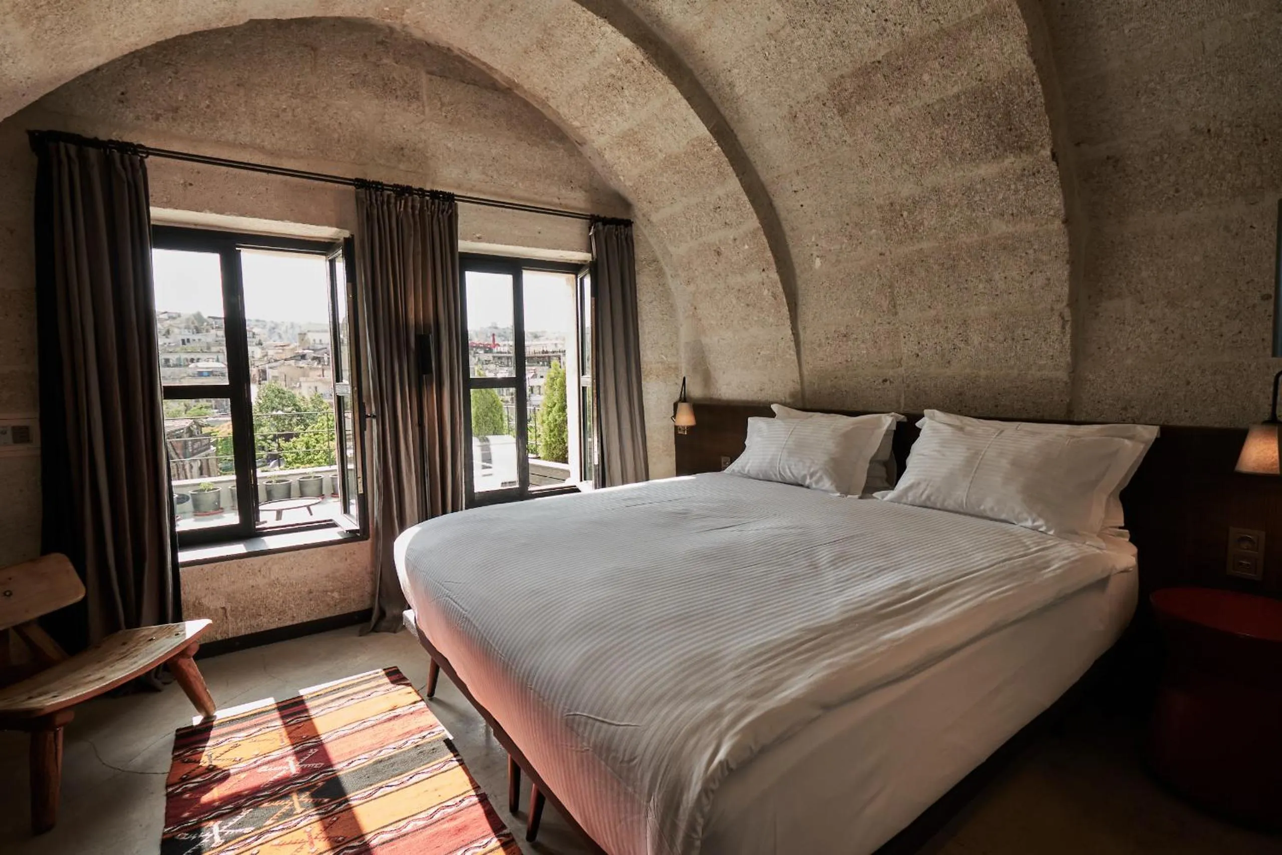 Bed in Carus Cappadocia