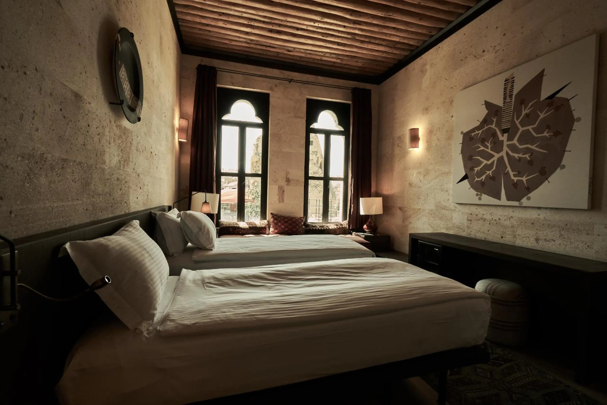 Bed in Carus Cappadocia