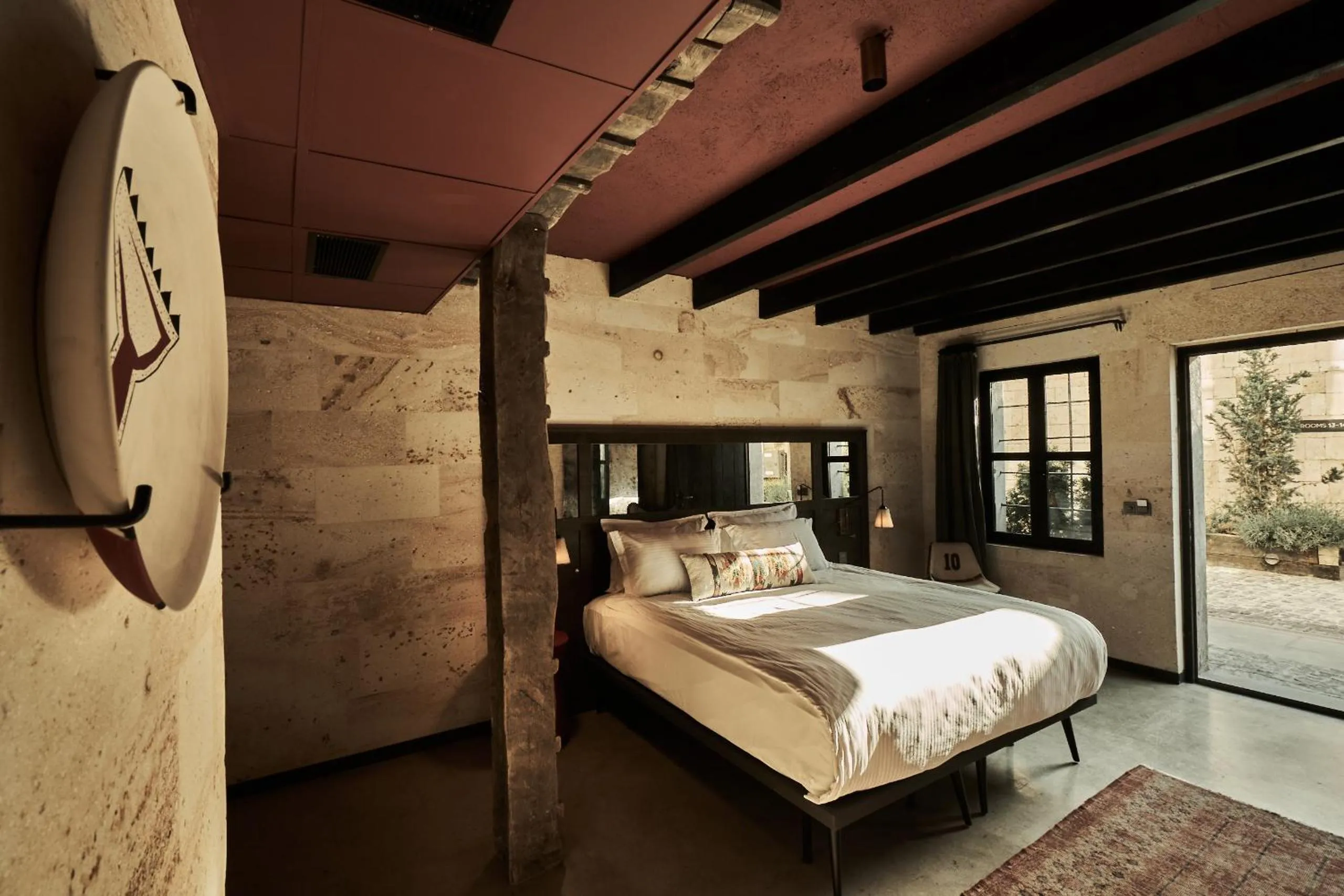 Bed in Carus Cappadocia