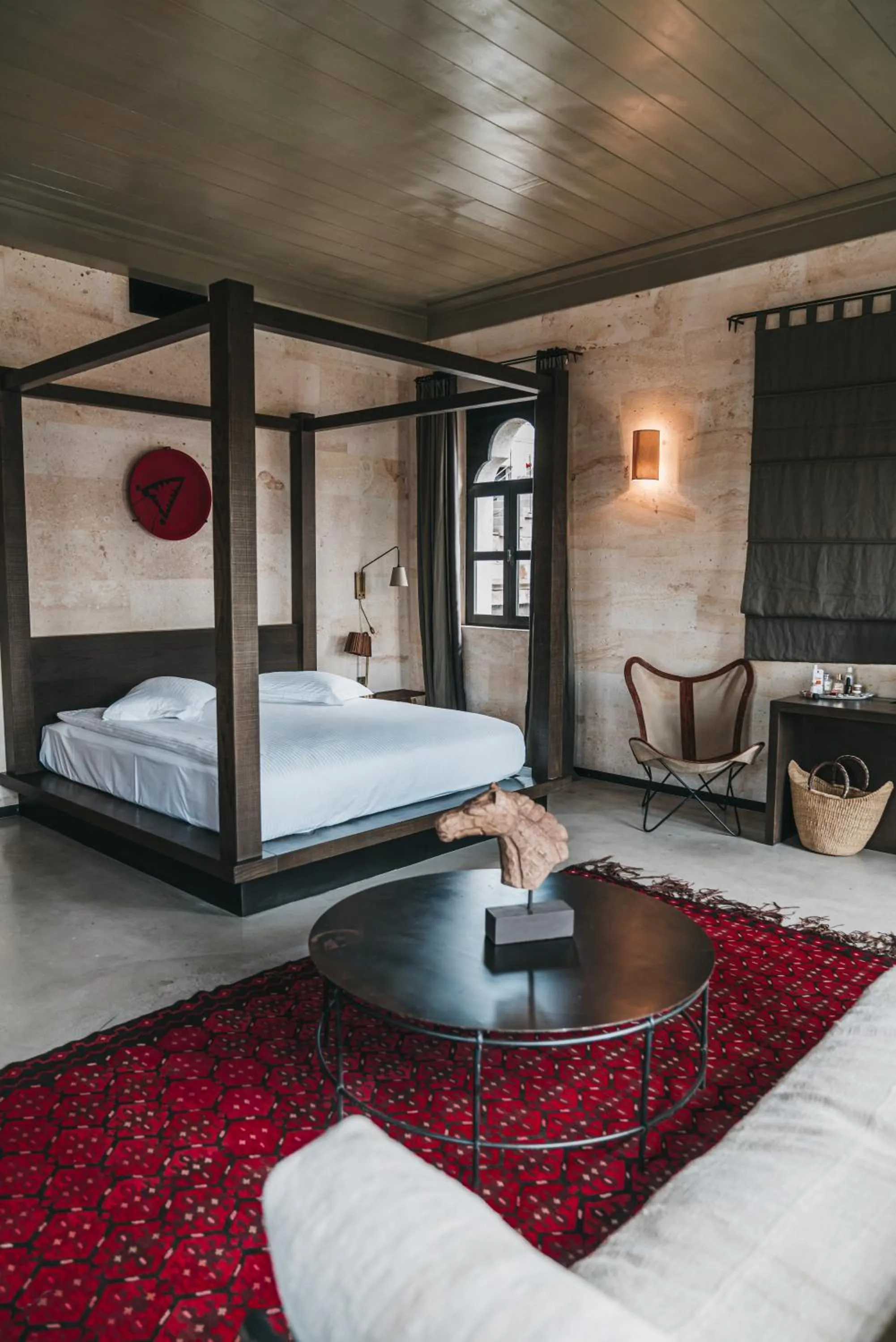 Bed in Carus Cappadocia