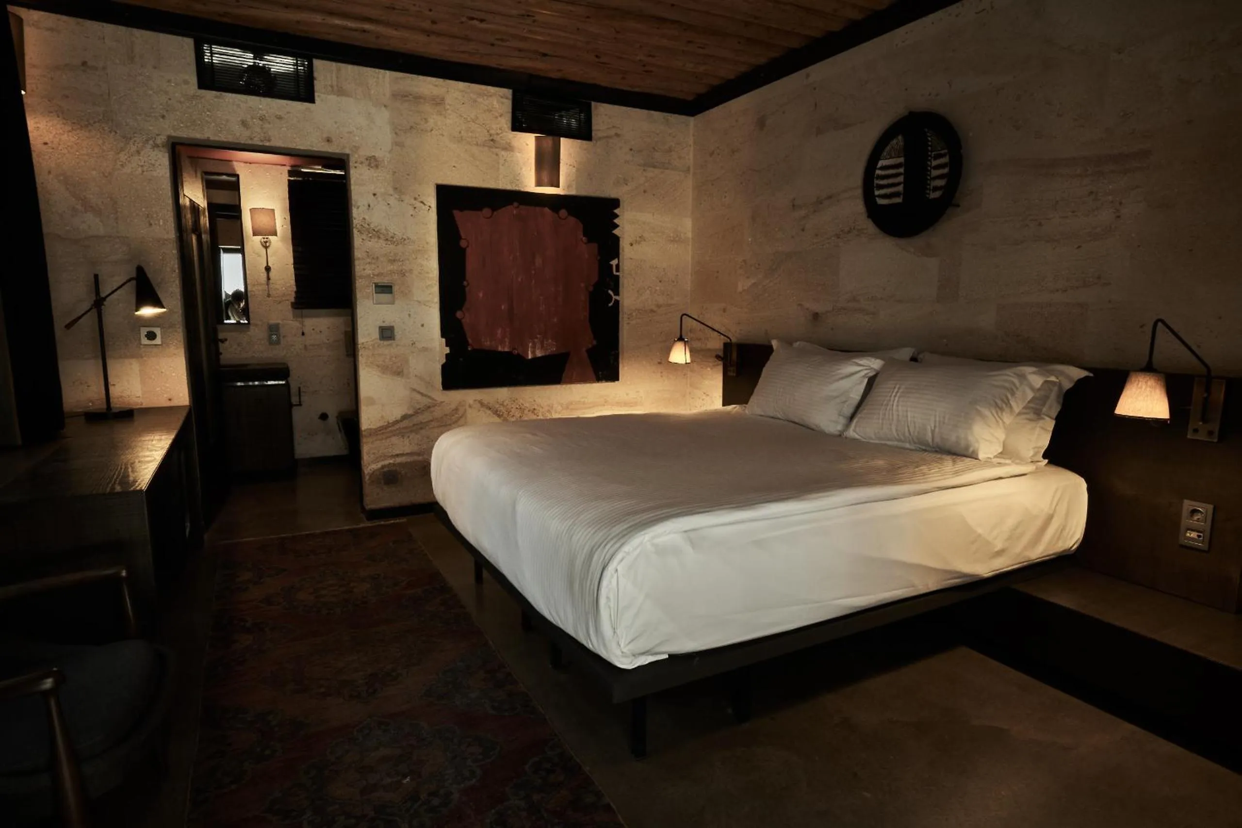 Bed in Carus Cappadocia