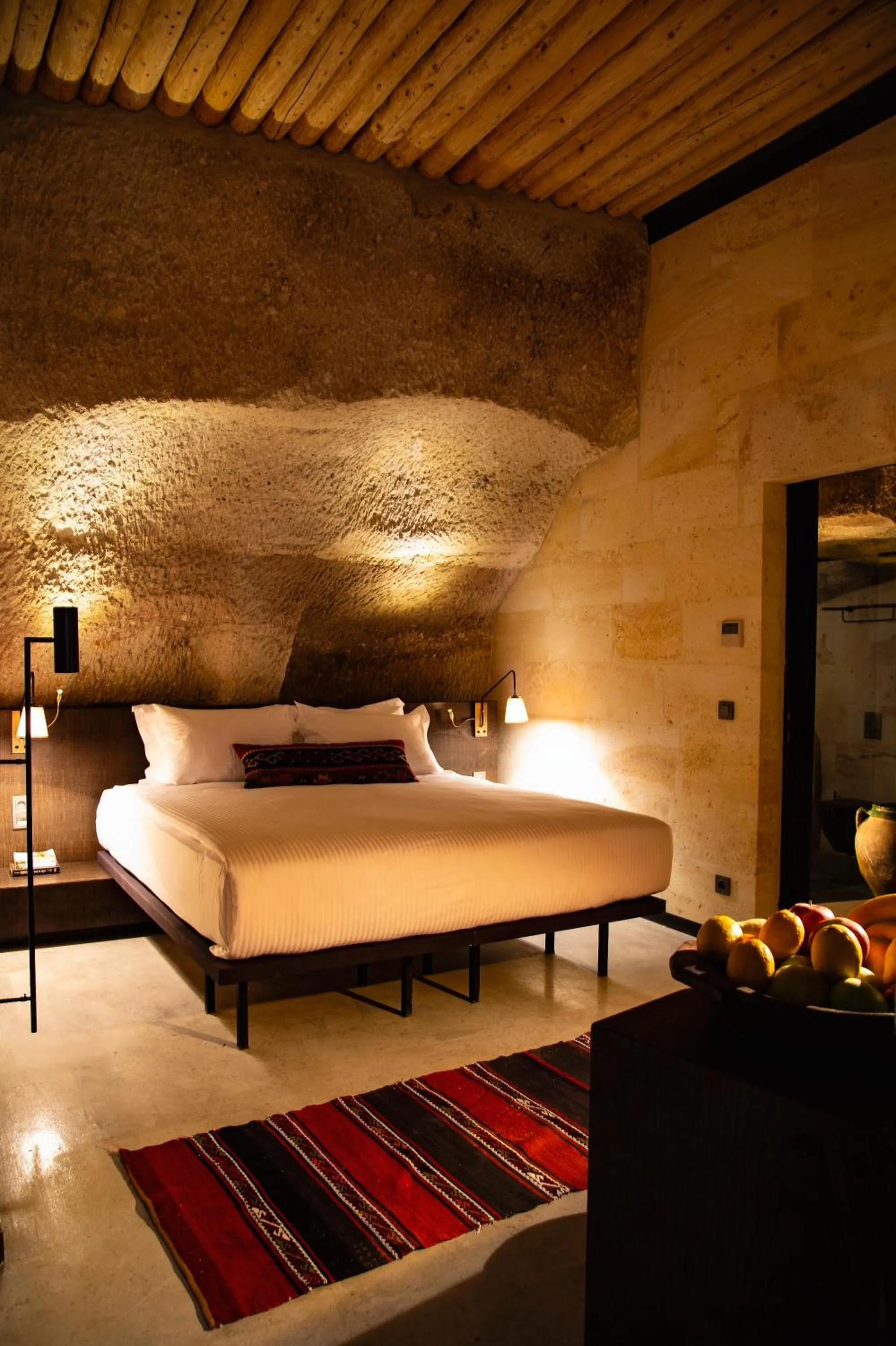 Bed in Carus Cappadocia
