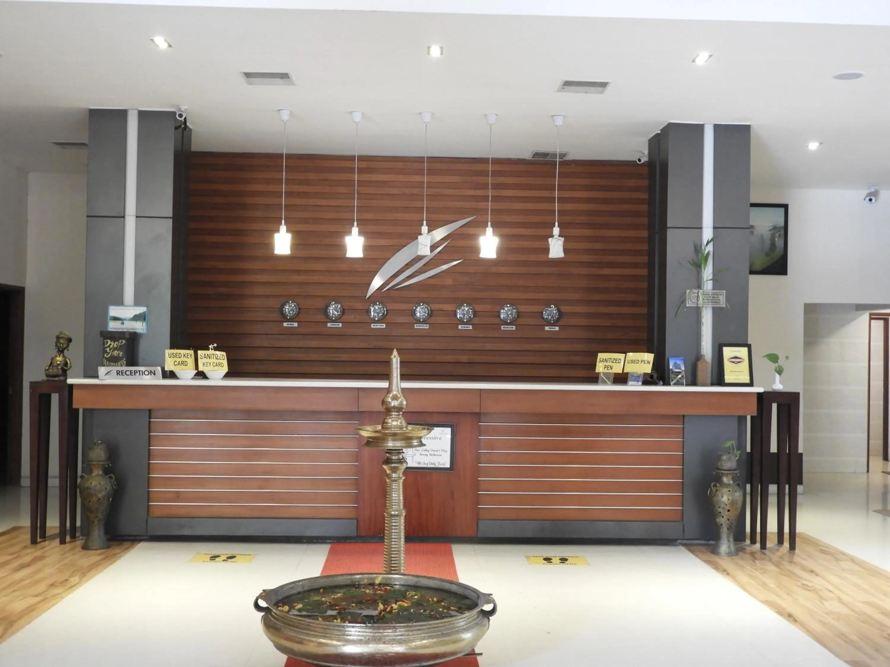 Lobby or reception in Holiday Vista Thekkady a premium hotel near periyar wild life sanctuary with sky view pool