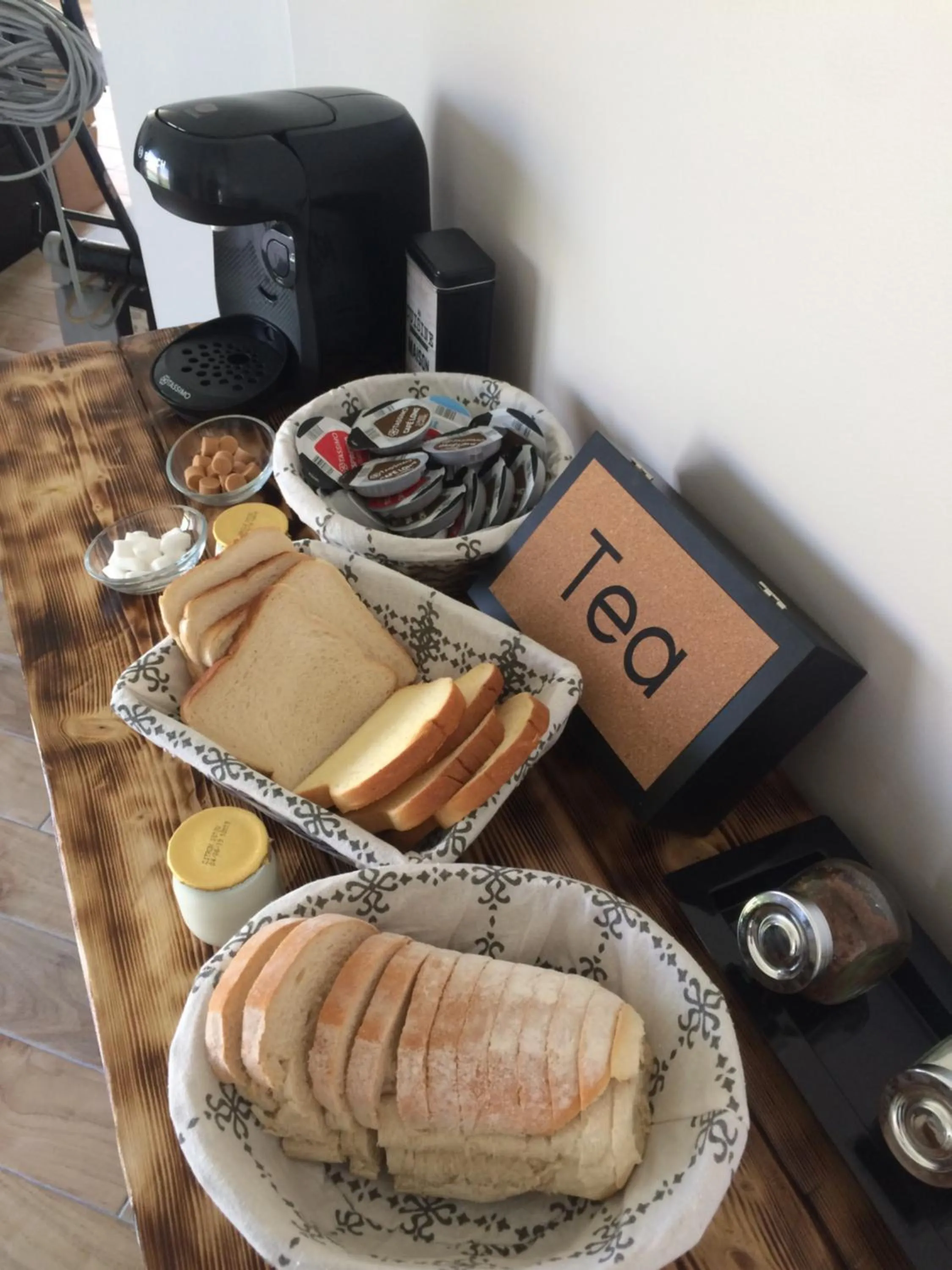 Buffet breakfast in Au pied de la dune