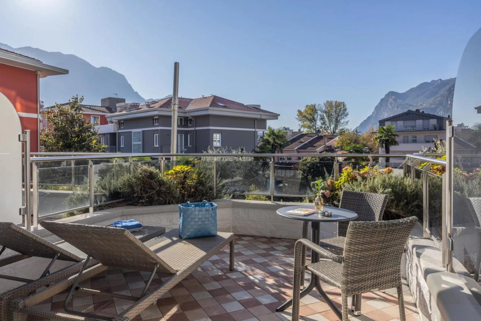 Balcony/Terrace in Garda Suite Hotel - Tonelli Hotels