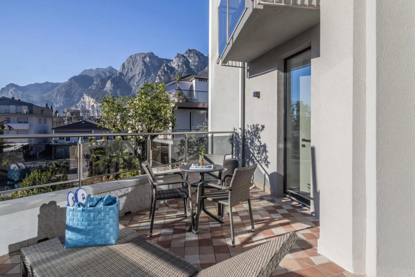 Balcony/Terrace in Garda Suite Hotel - Tonelli Hotels