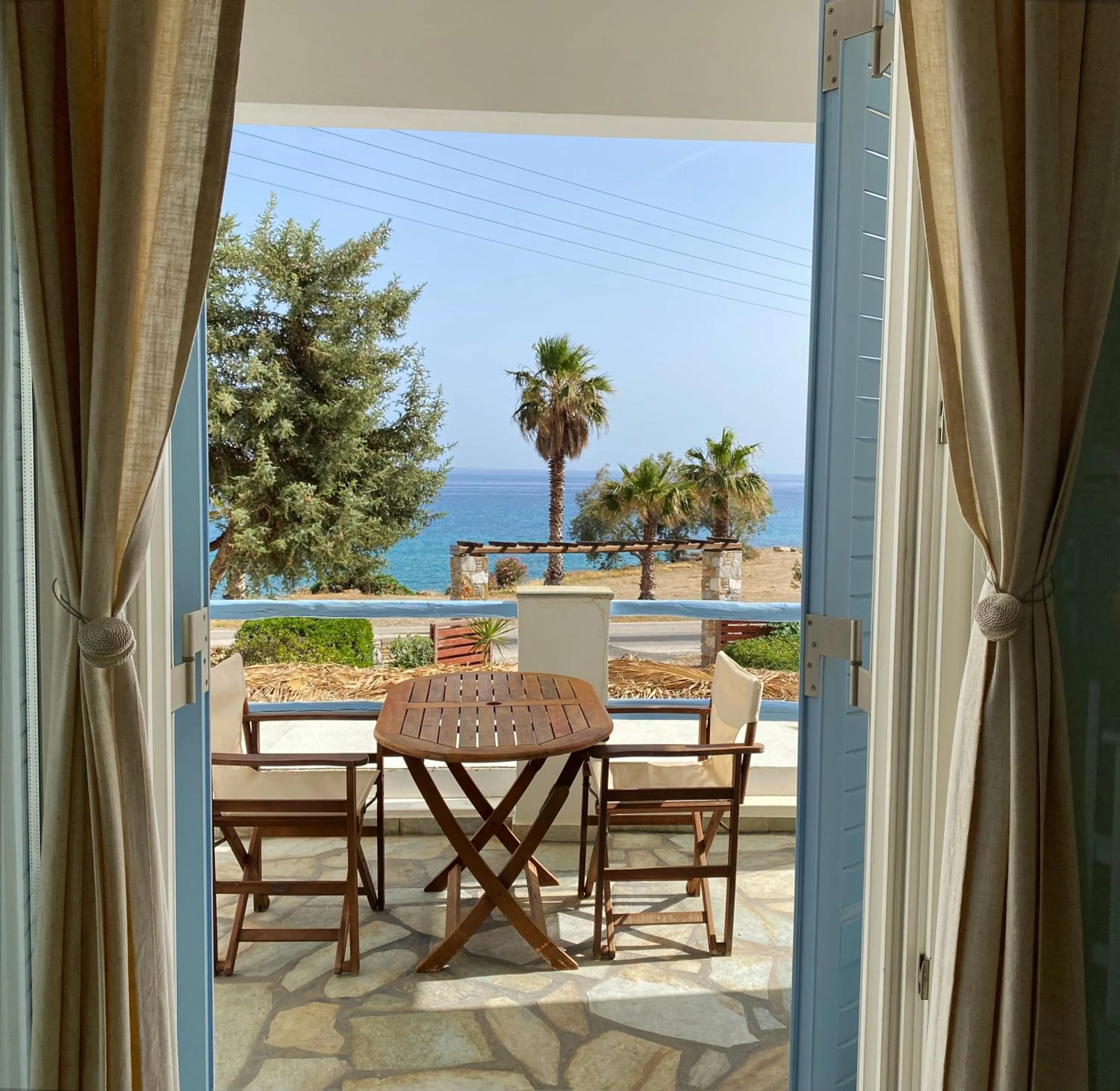 Natural landscape in Agnadi Syros Beachfront Studios & Rooms