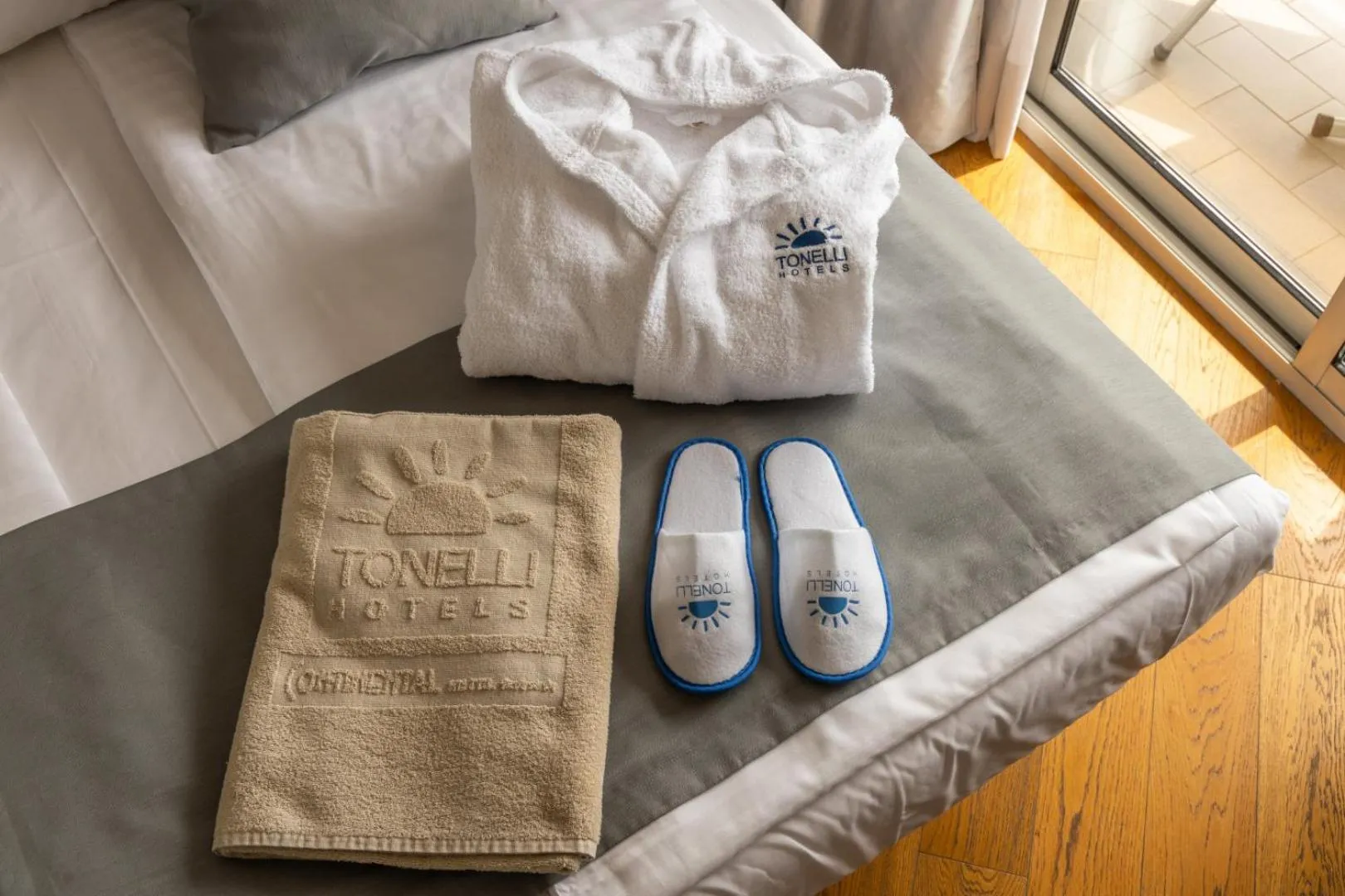 towels in Hotel Continental - Tonelli Hotels