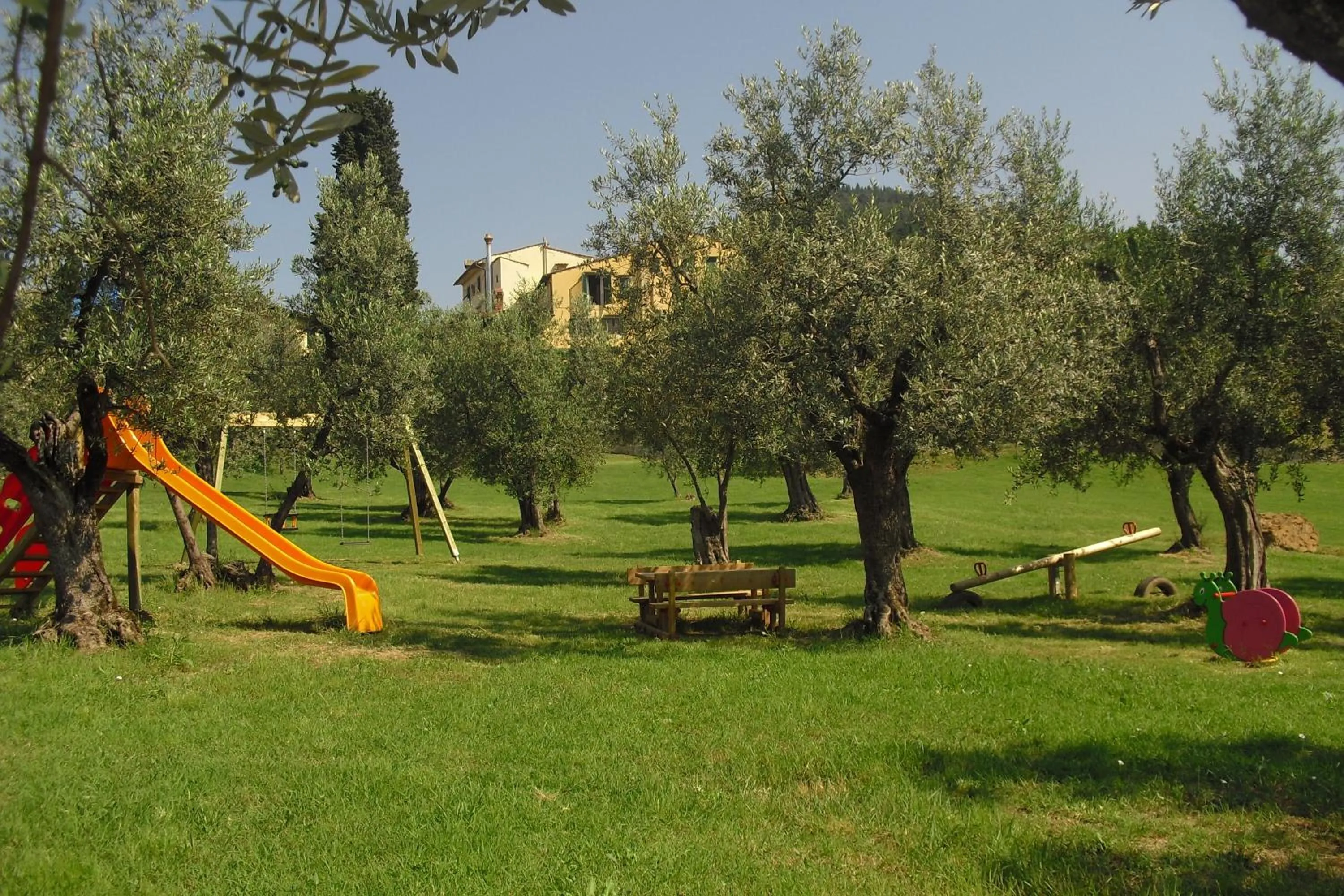Children play ground in Fattoria di Maiano