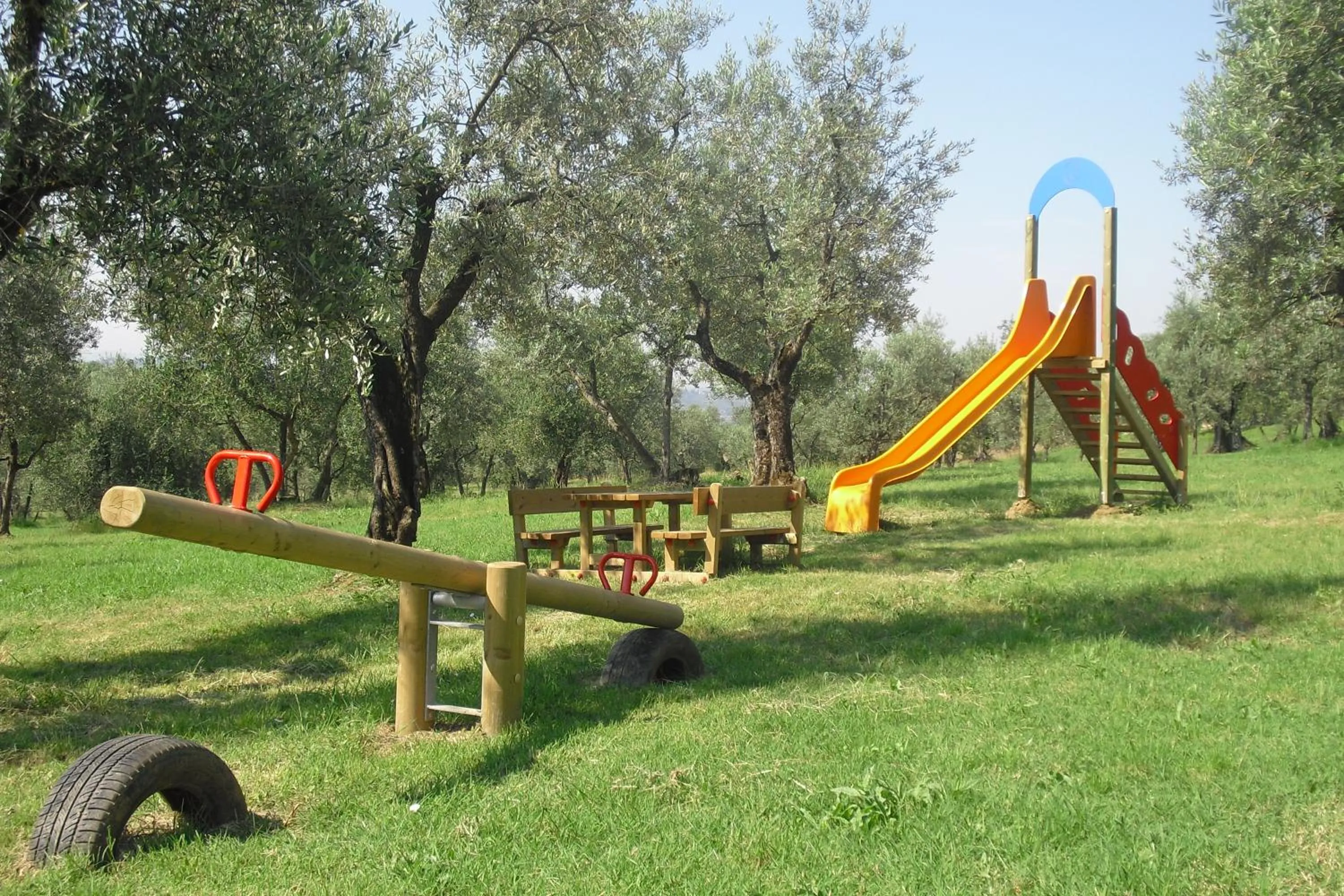 Children play ground in Fattoria di Maiano