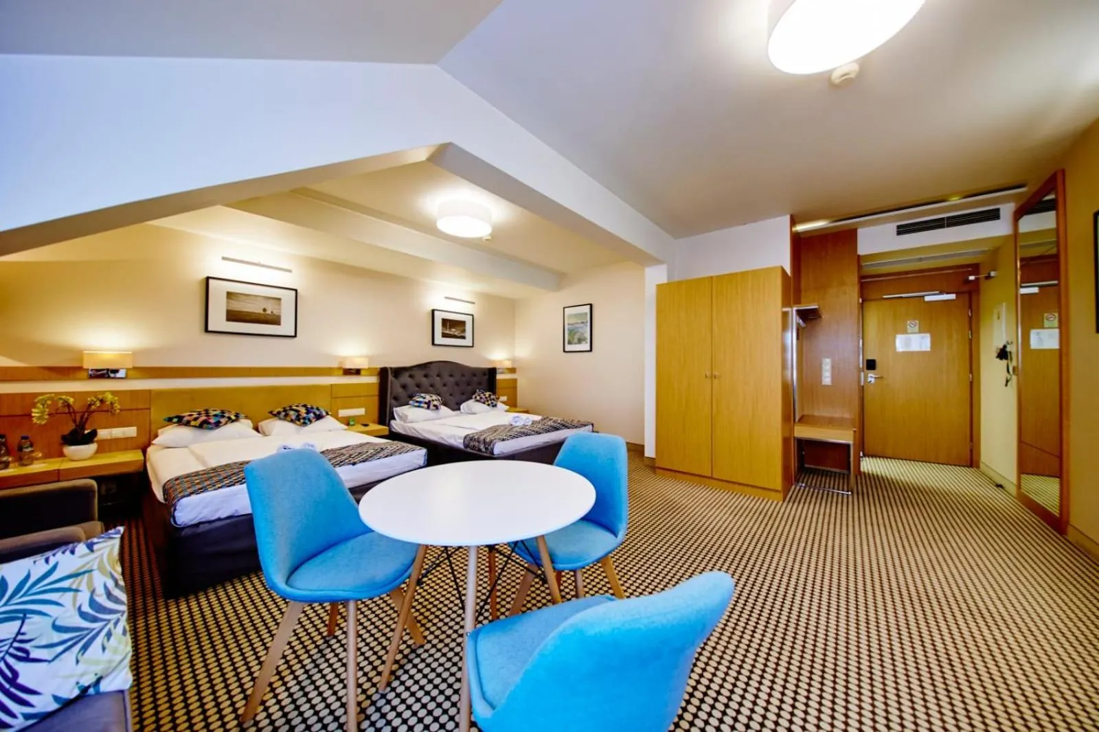 Seating area in Hotel Great Polonia Velvet Suwałki