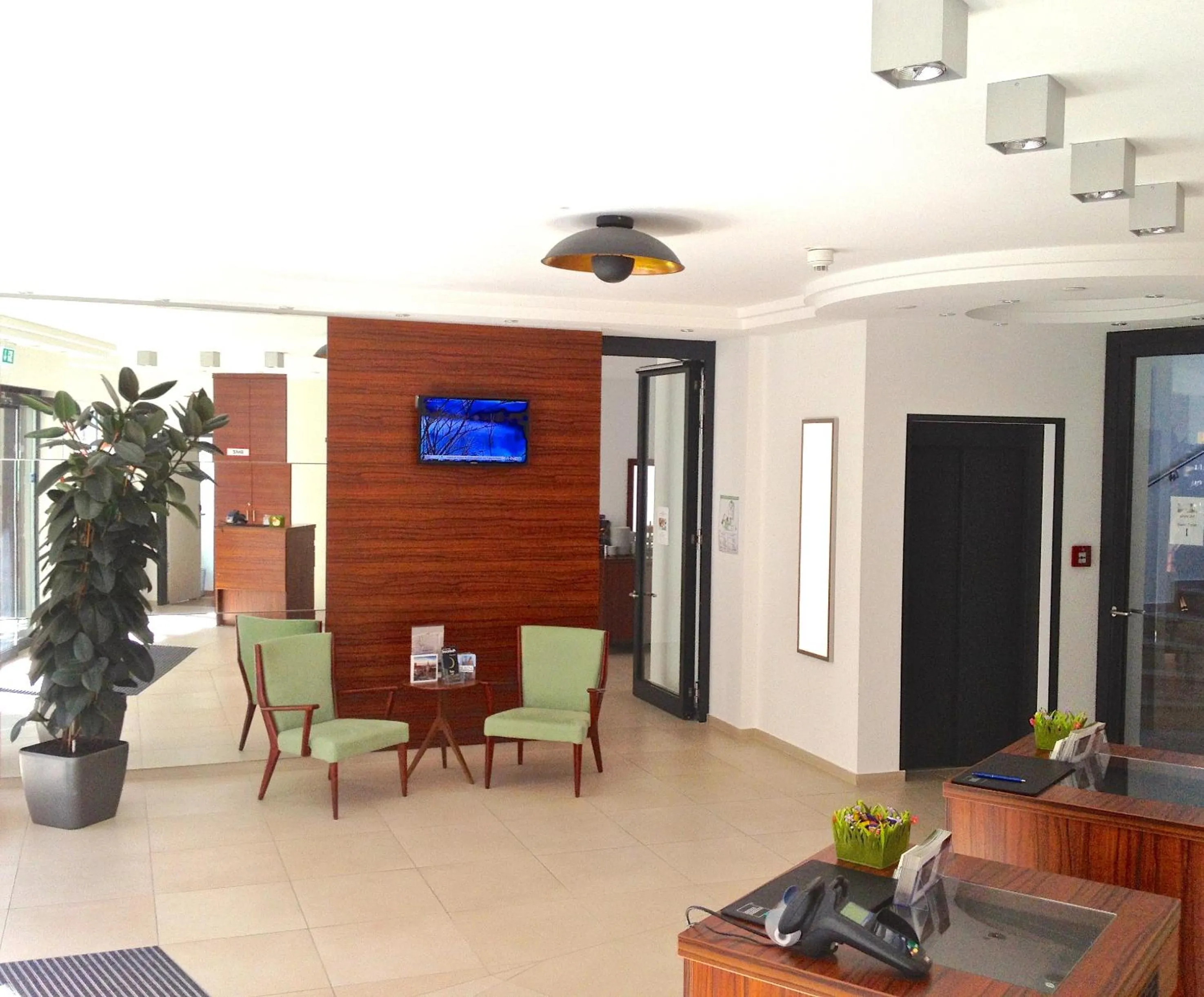 Lobby or reception in Augusten Hotel München