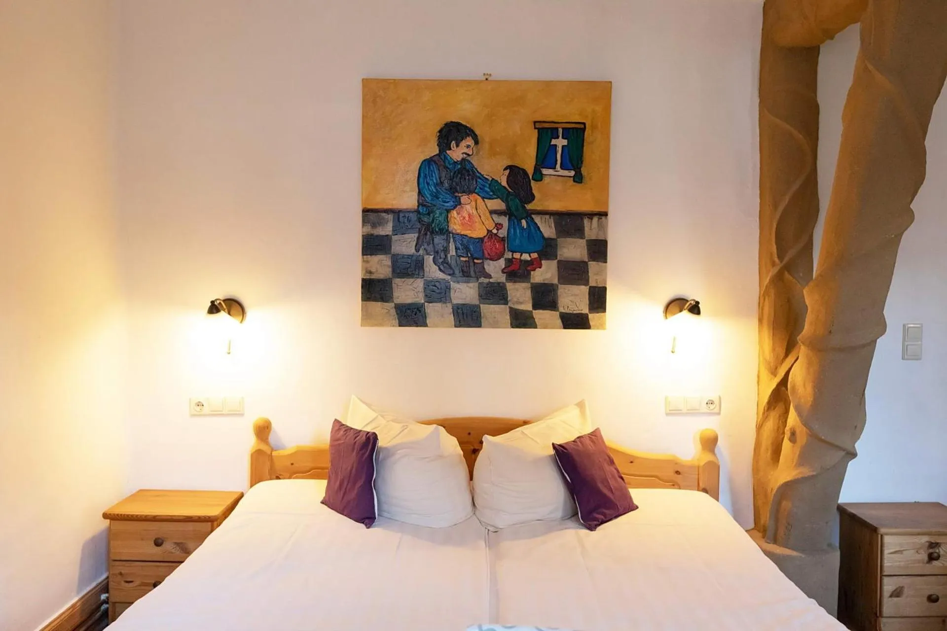 Bed in Hotel Aegidienhof