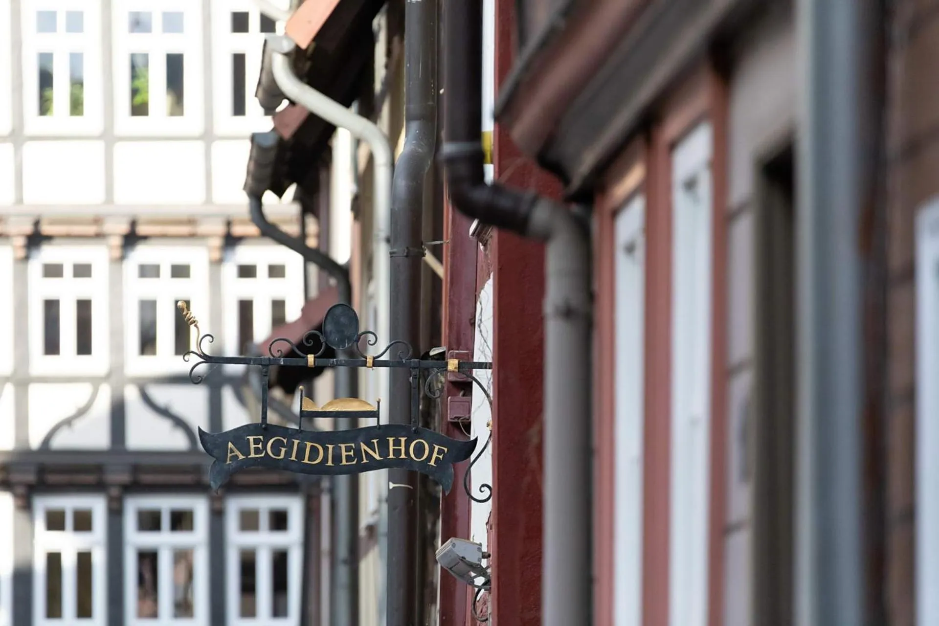 Facade/entrance in Hotel Aegidienhof