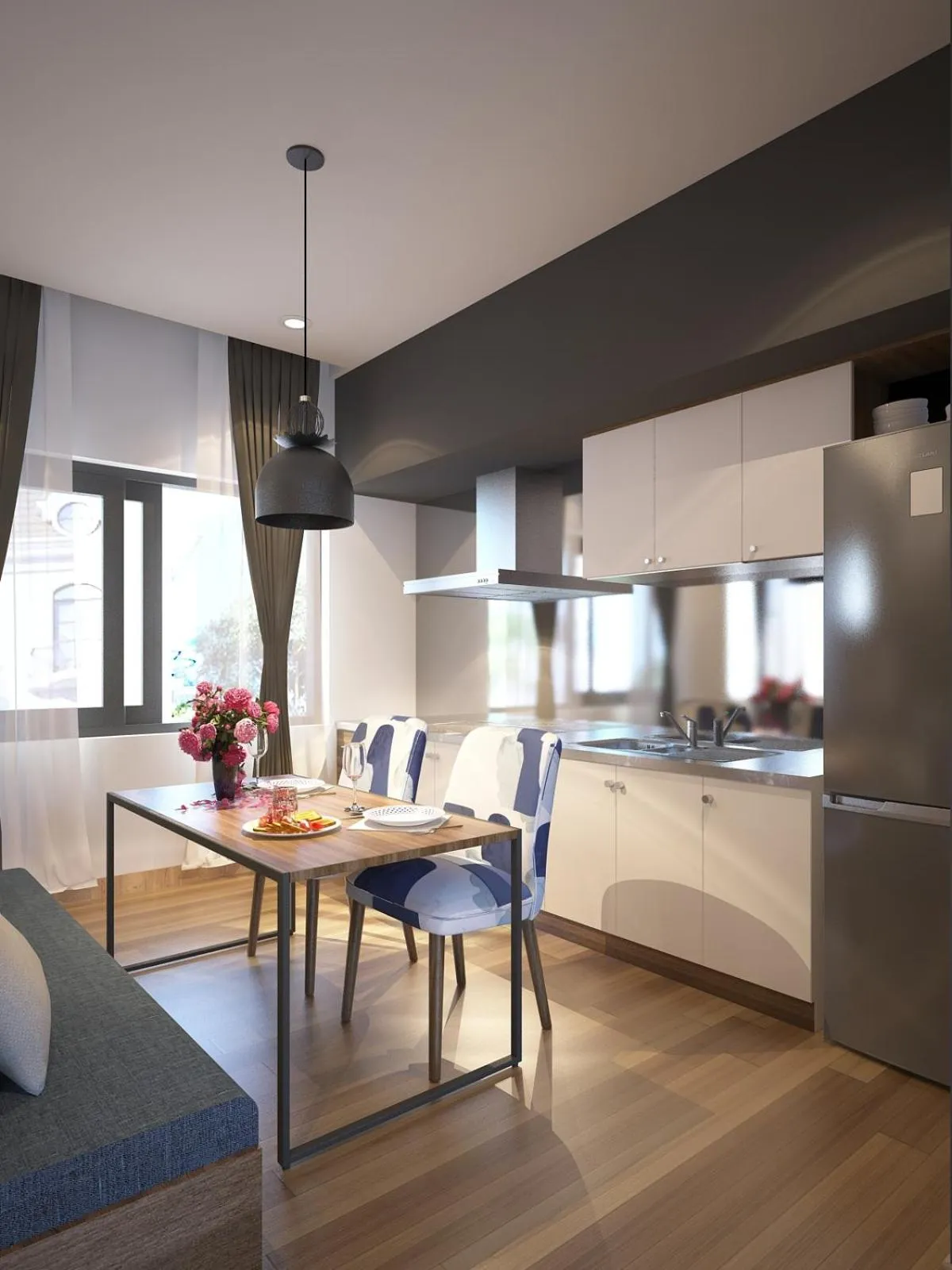 Kitchen or kitchenette in The G.Hotel Hue