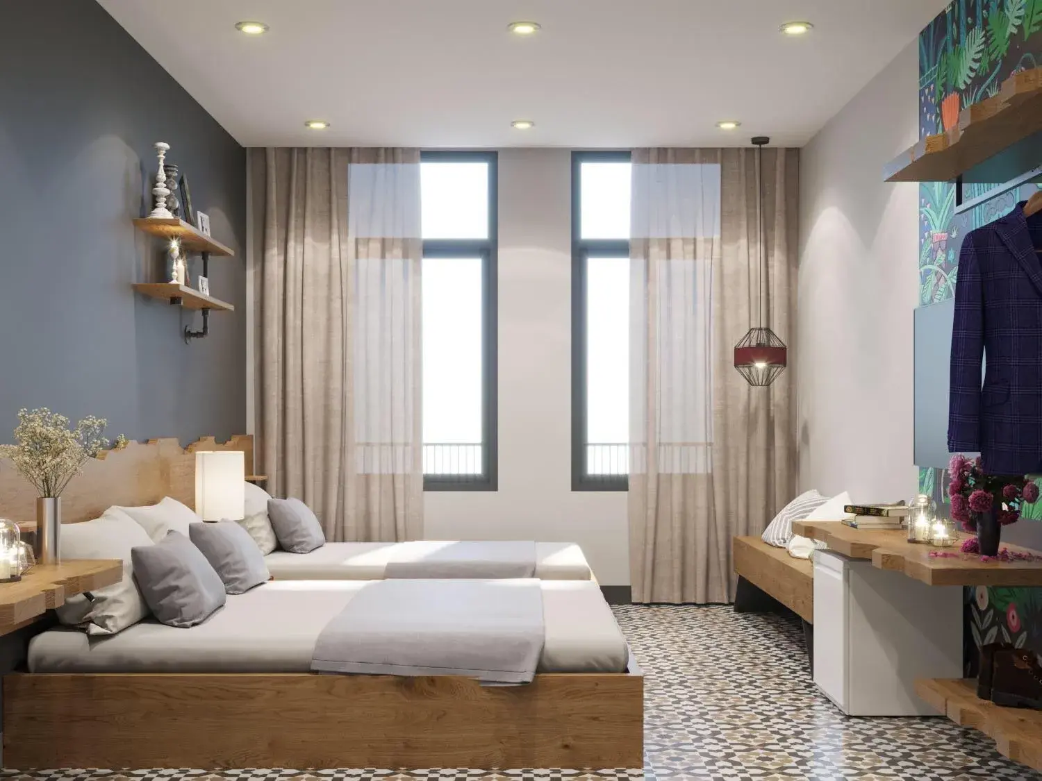 Family Room with Shower in The G.Hotel Hue Family Room with Shower in The G.Hotel Hue