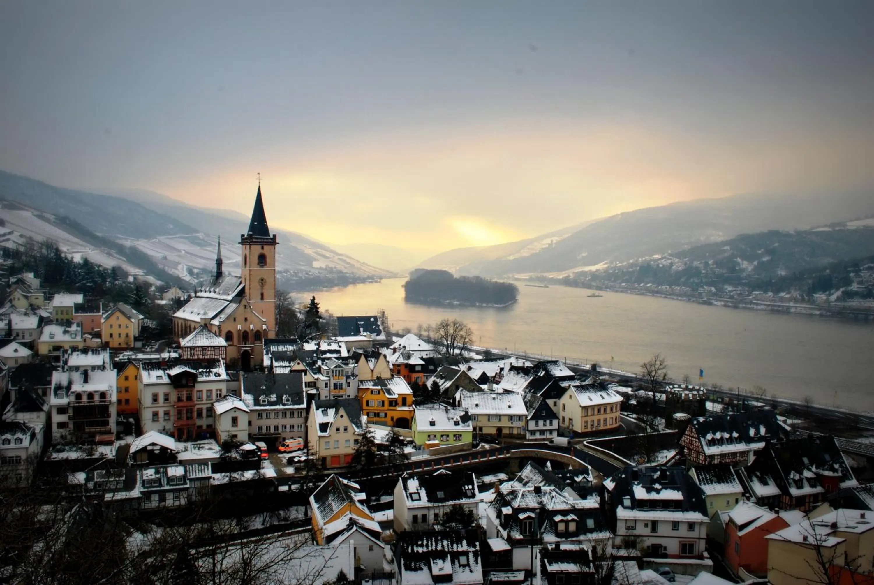 Bird's eye view in Hotel Im Schulhaus