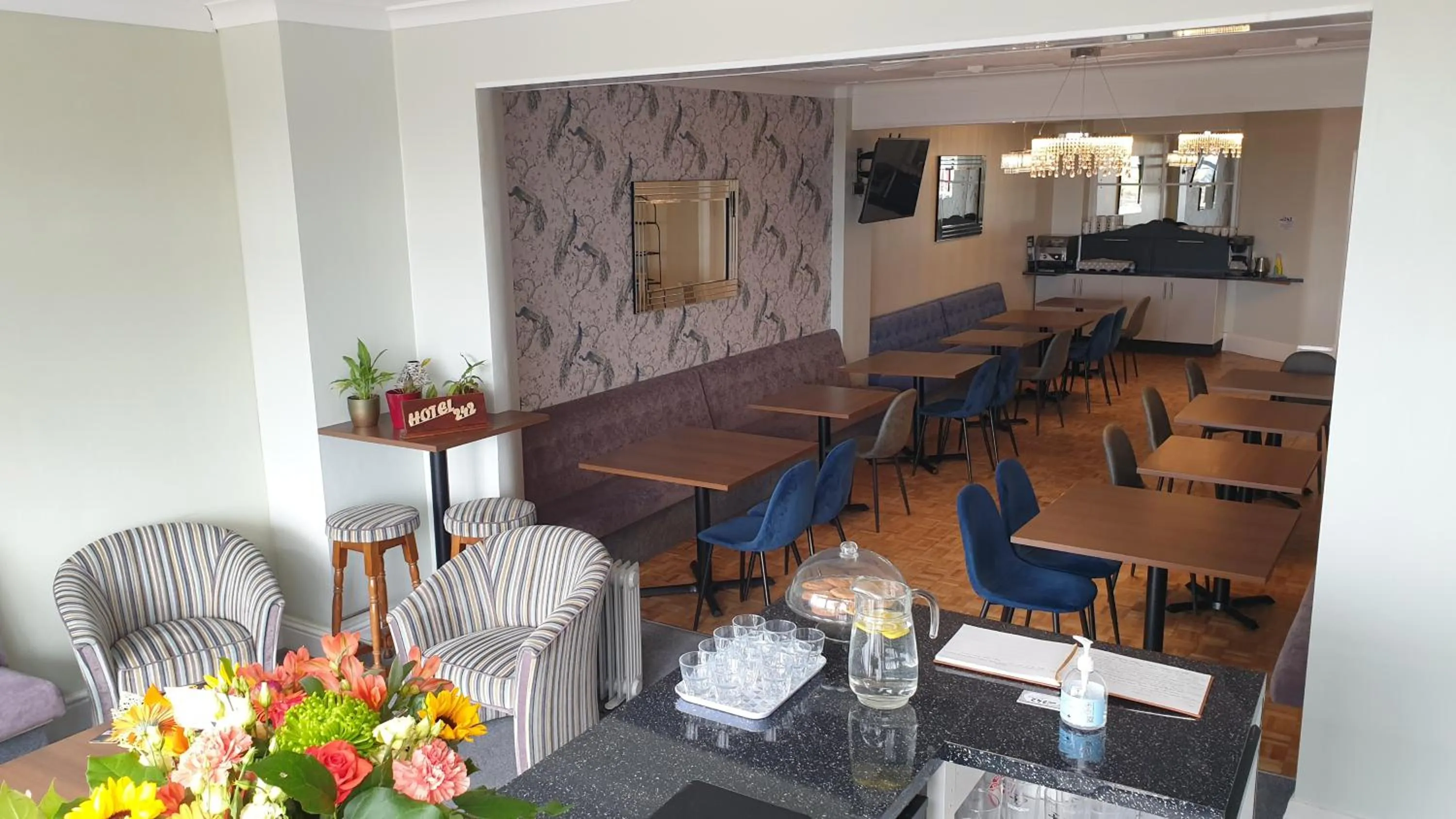 Dining area in HOTEL242