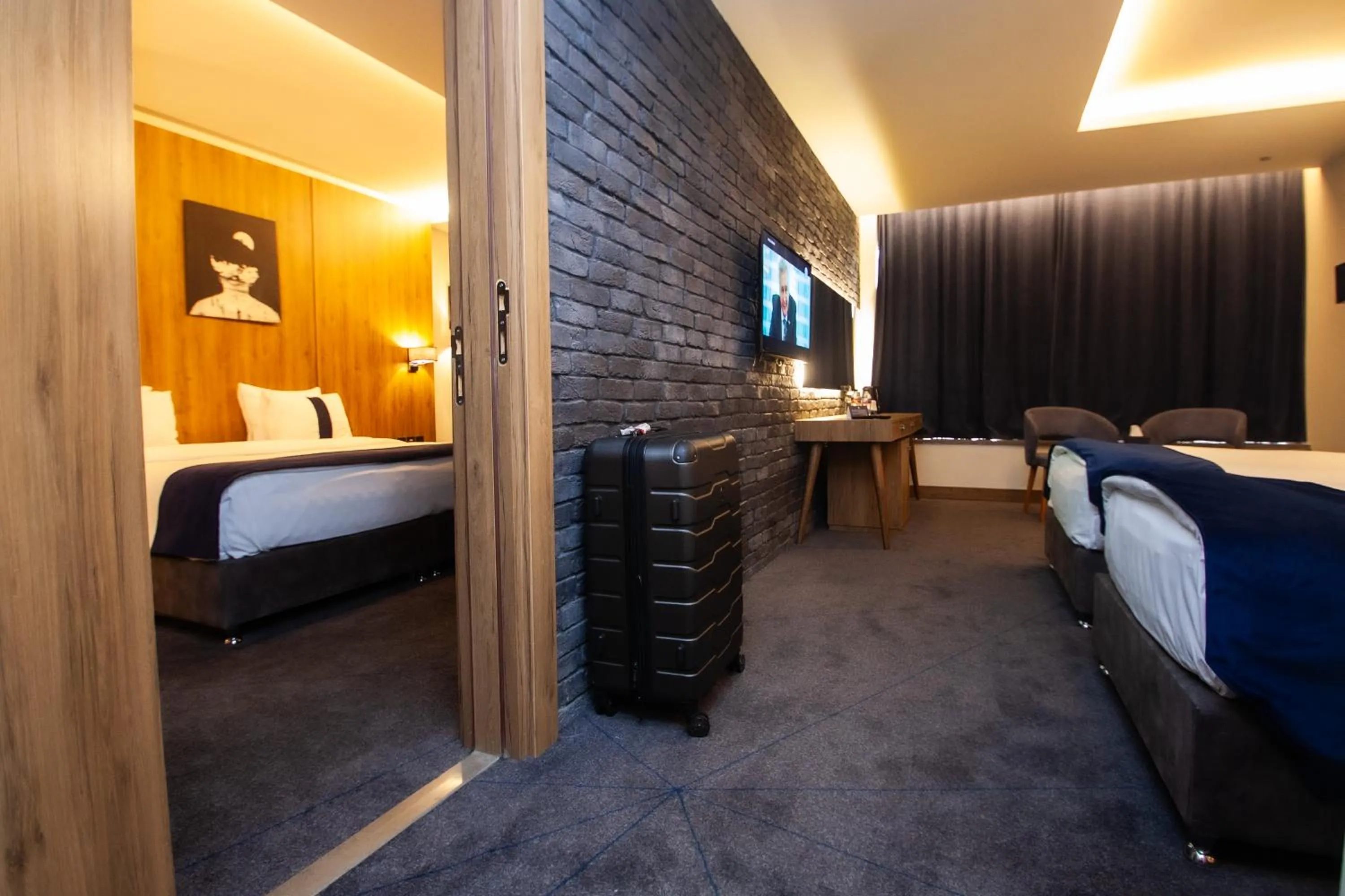 Bed in Monarch Hotel Amman