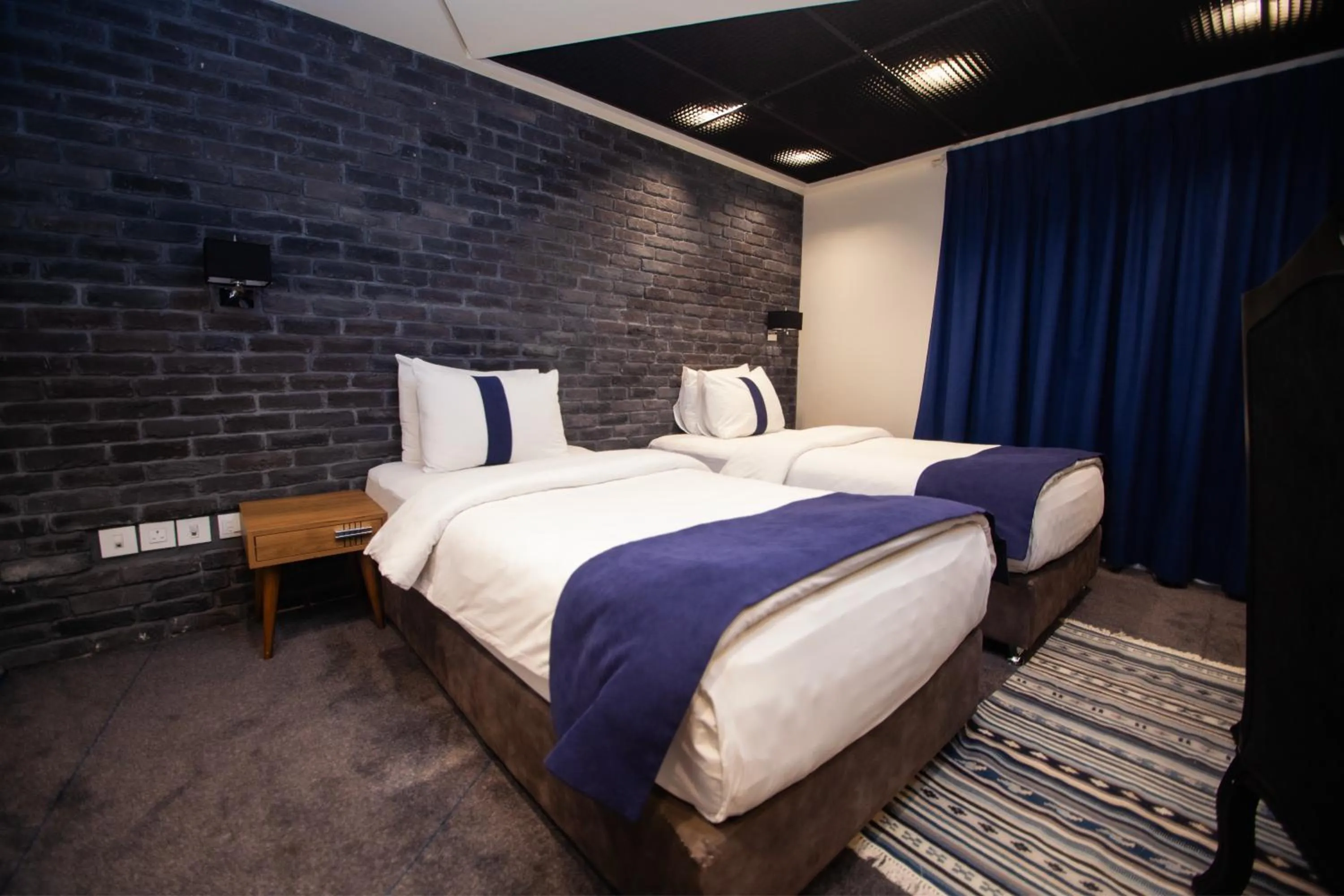 Bed in Monarch Hotel Amman