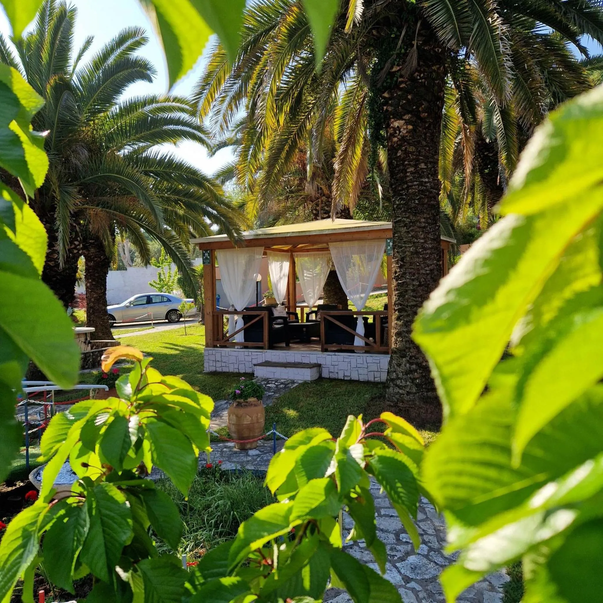 Garden view in ABC Sweet Home