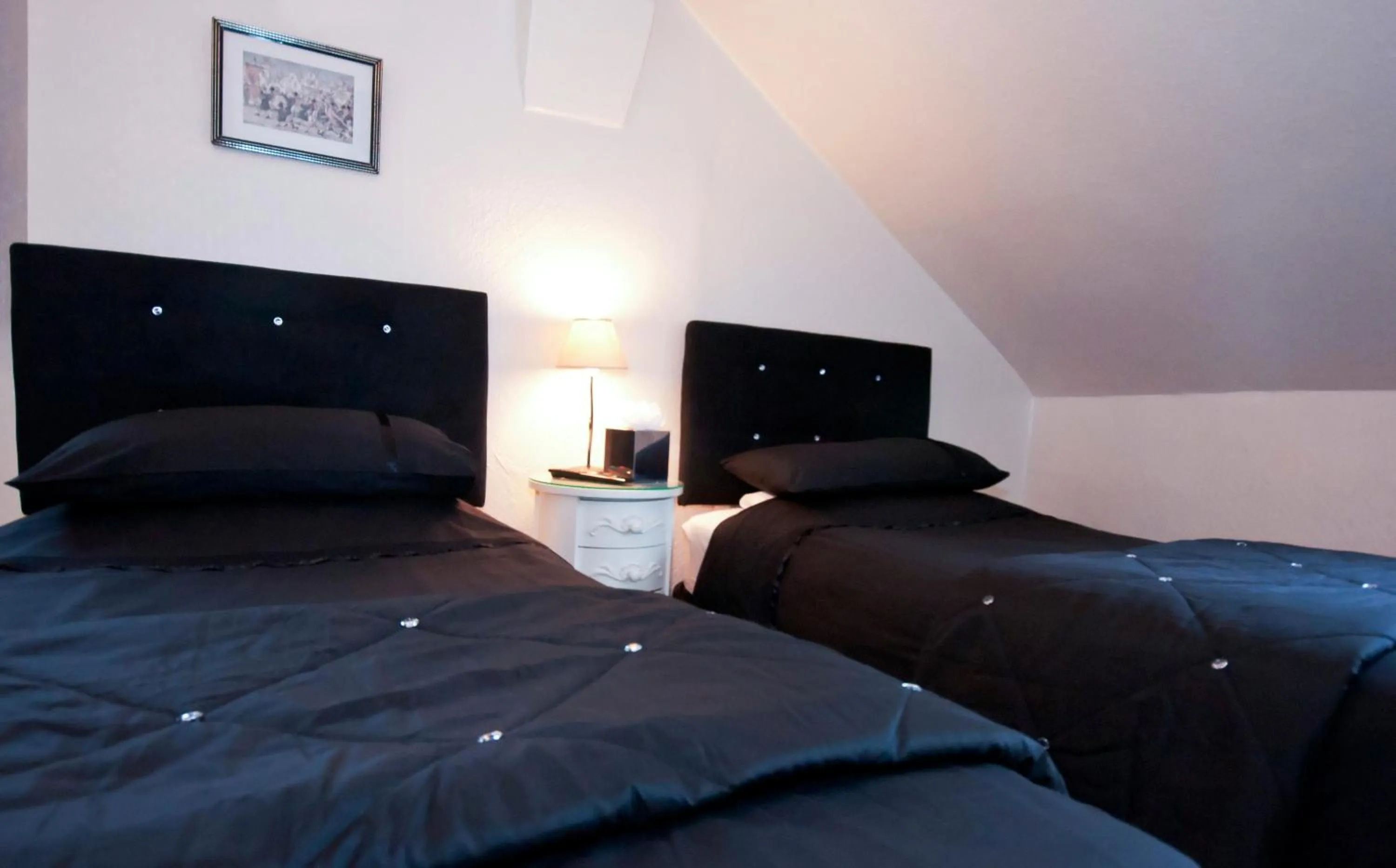 Bed in Hedley Villa Guest House