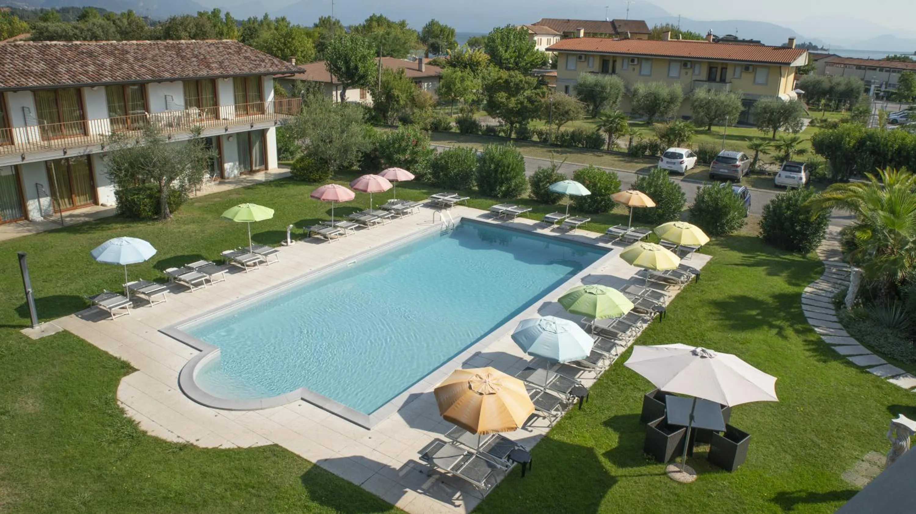 Pool view in Residence Molino - Holiday Apartments