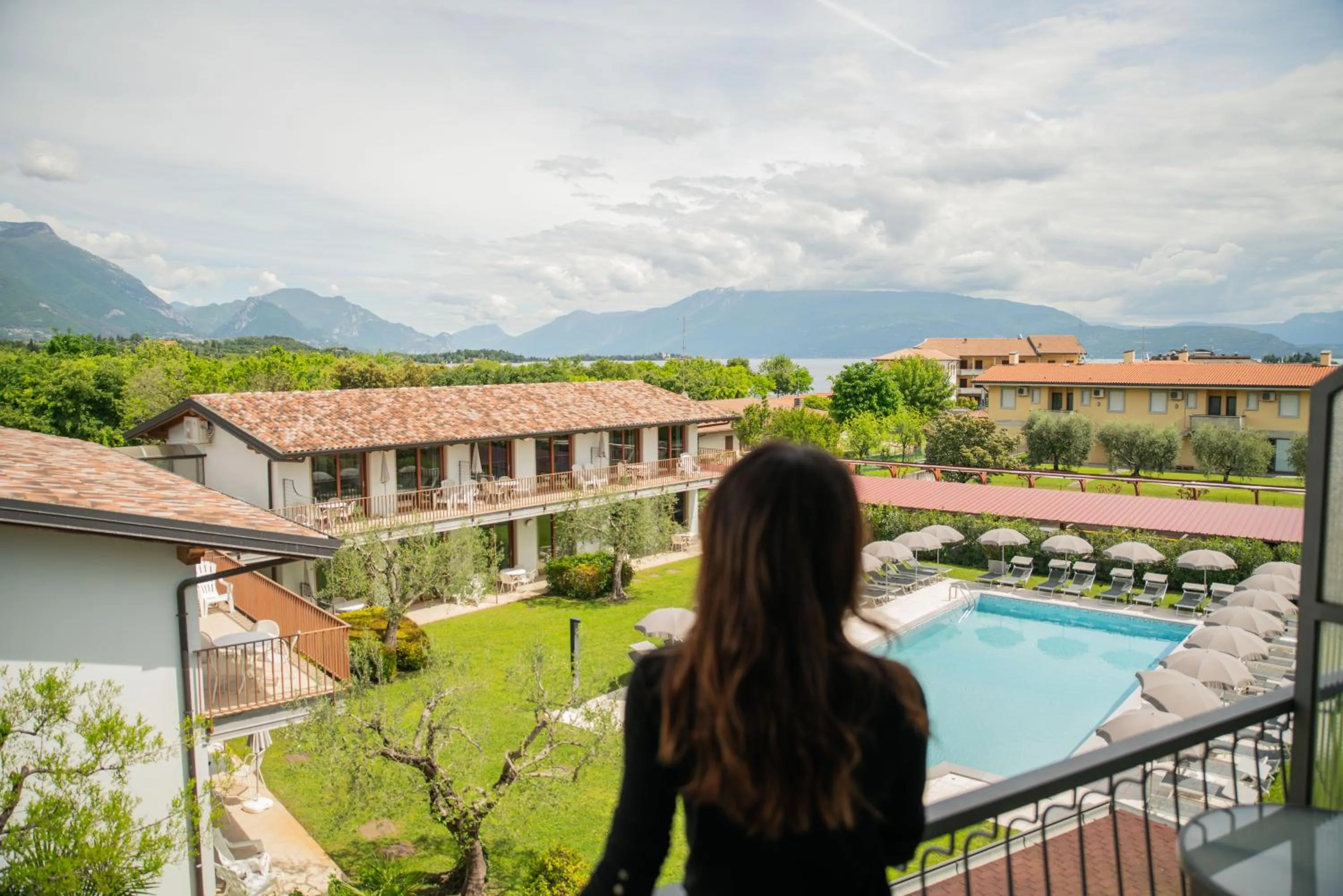 Bird's eye view in Residence Molino - Holiday Apartments