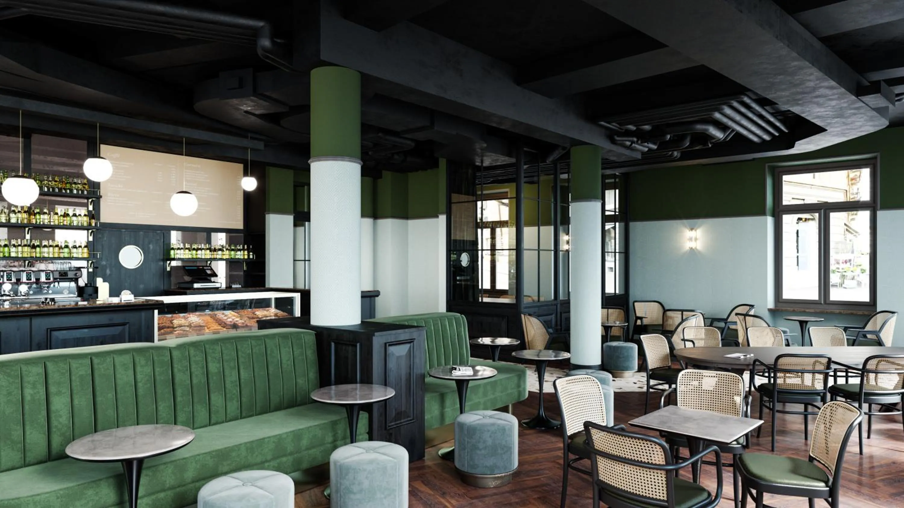 Restaurant/places to eat in Boutique Hotel Josef