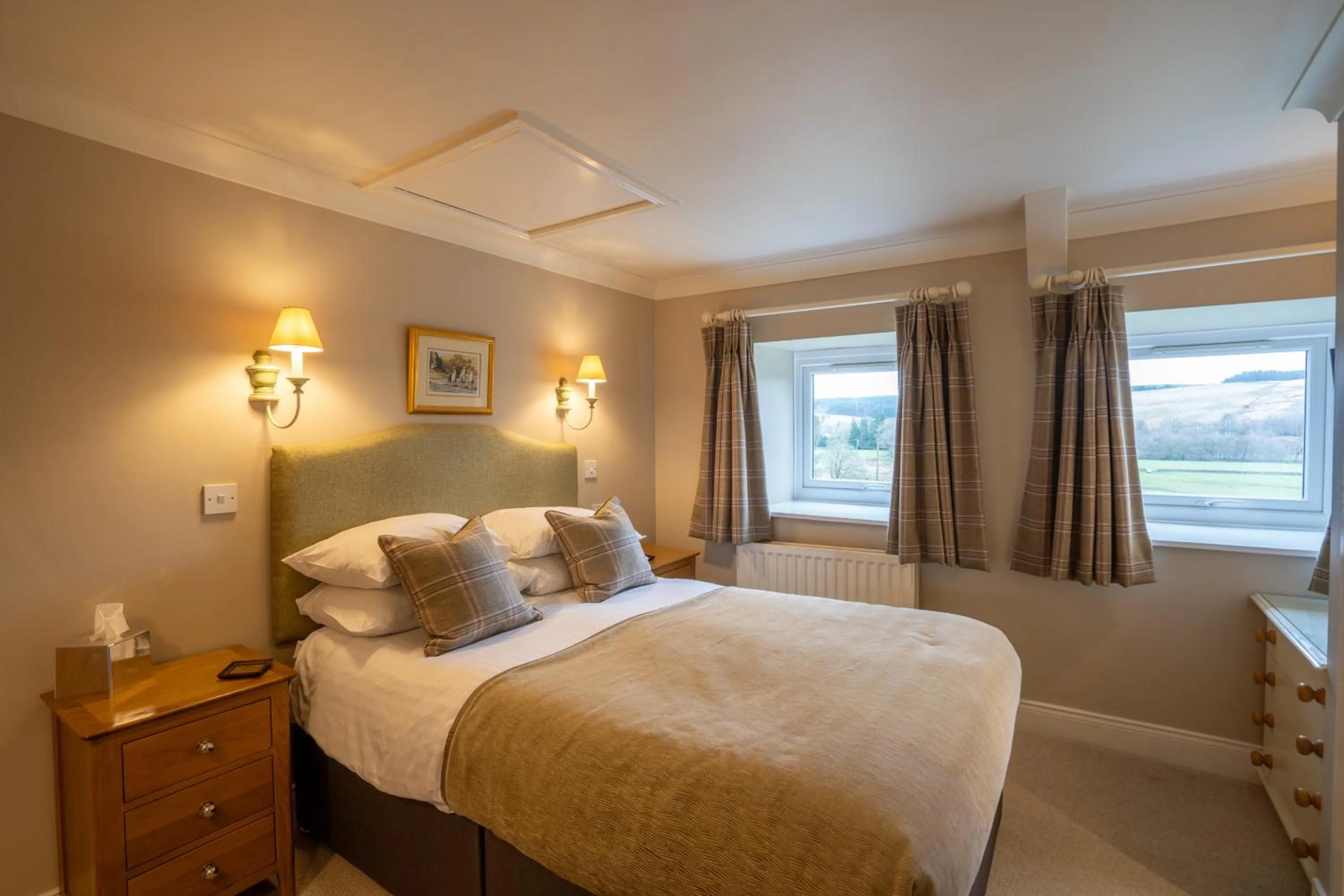 Bed in The Pheasant Inn