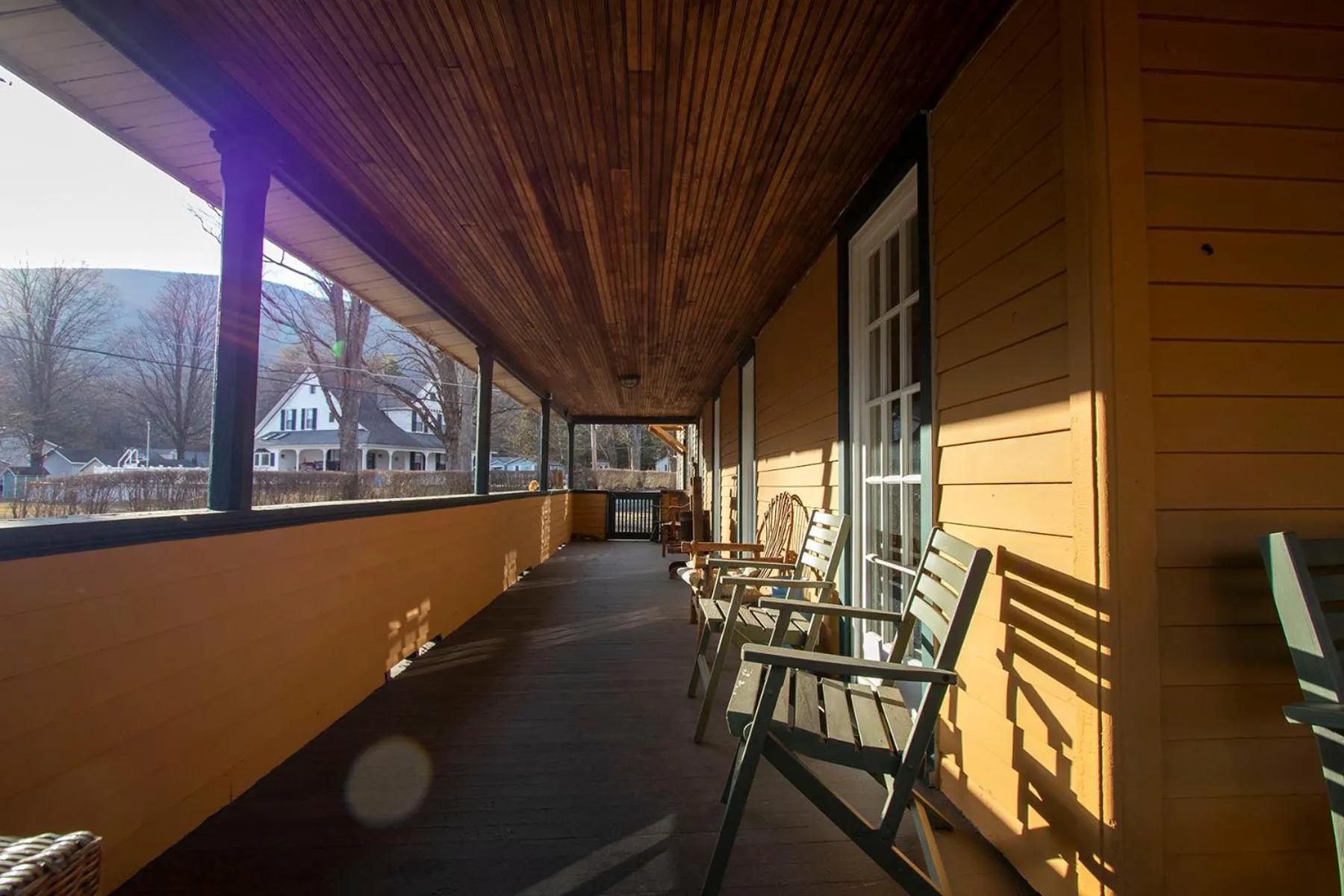 Balcony/Terrace in The Woodbine Inn