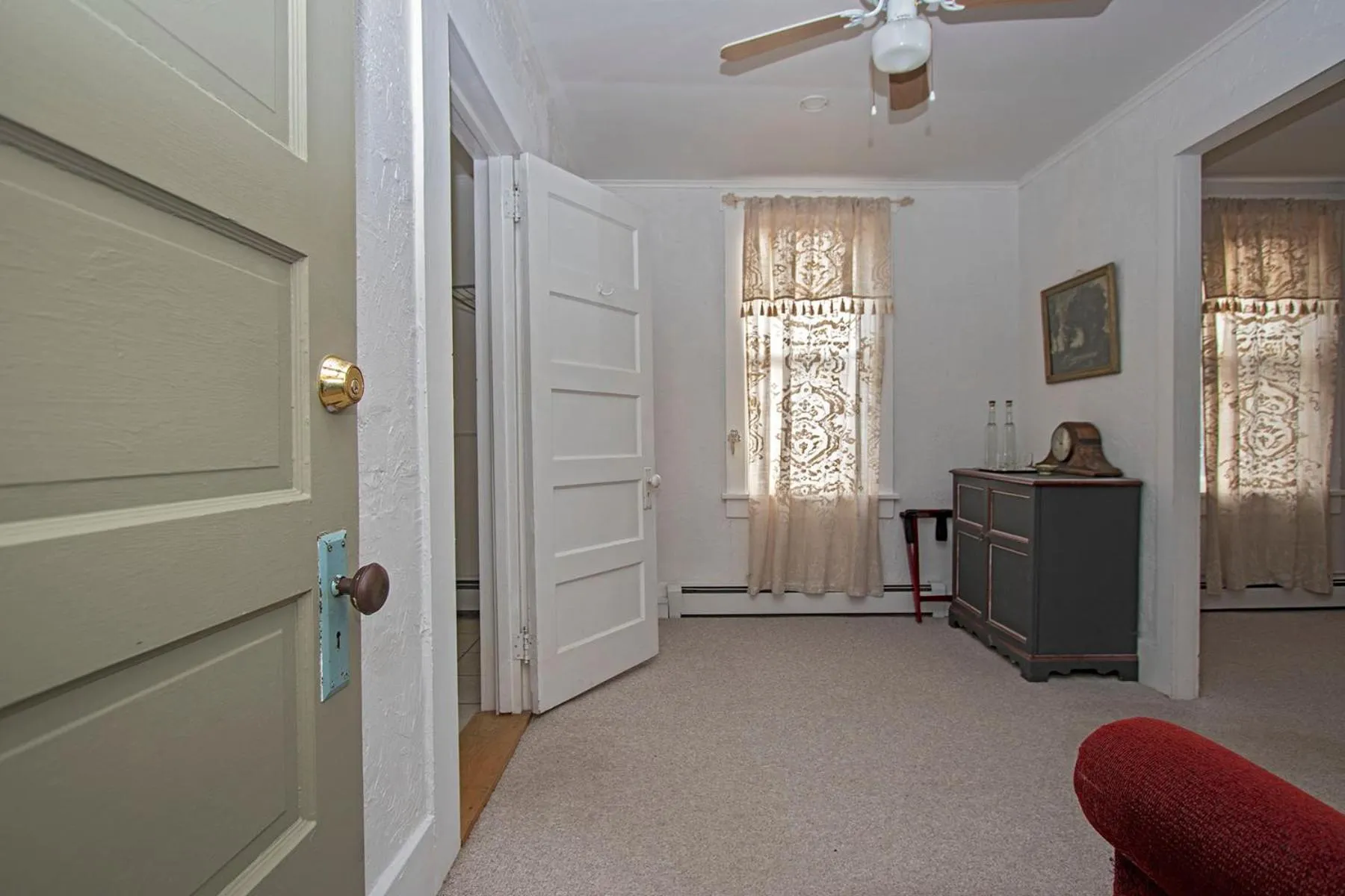 Seating area in The Woodbine Inn