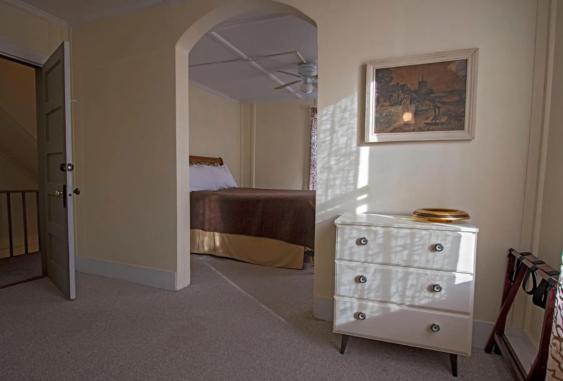 Bed in The Woodbine Inn