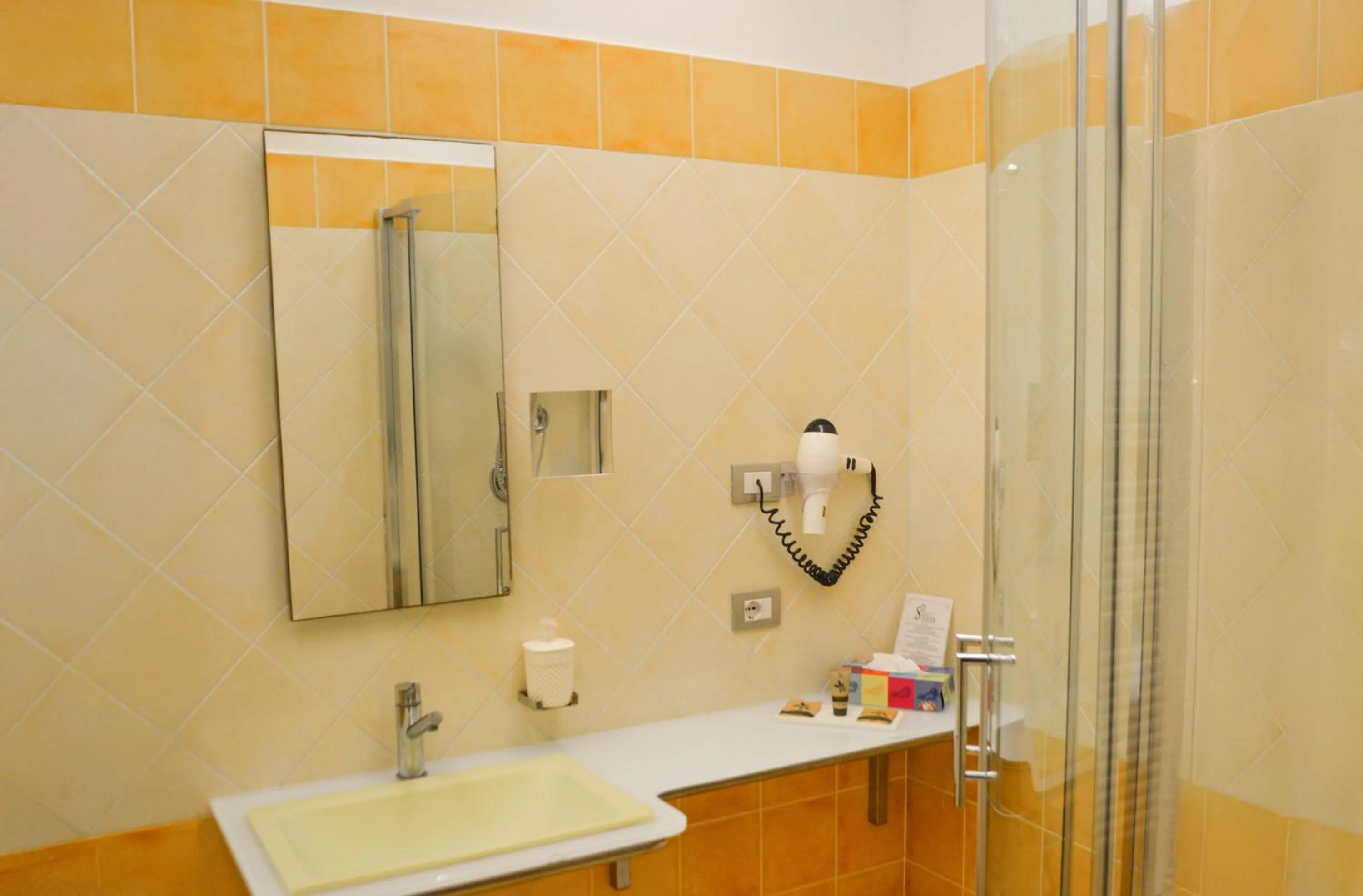 Bathroom in AHG Donna Silvia Wellness Hotel