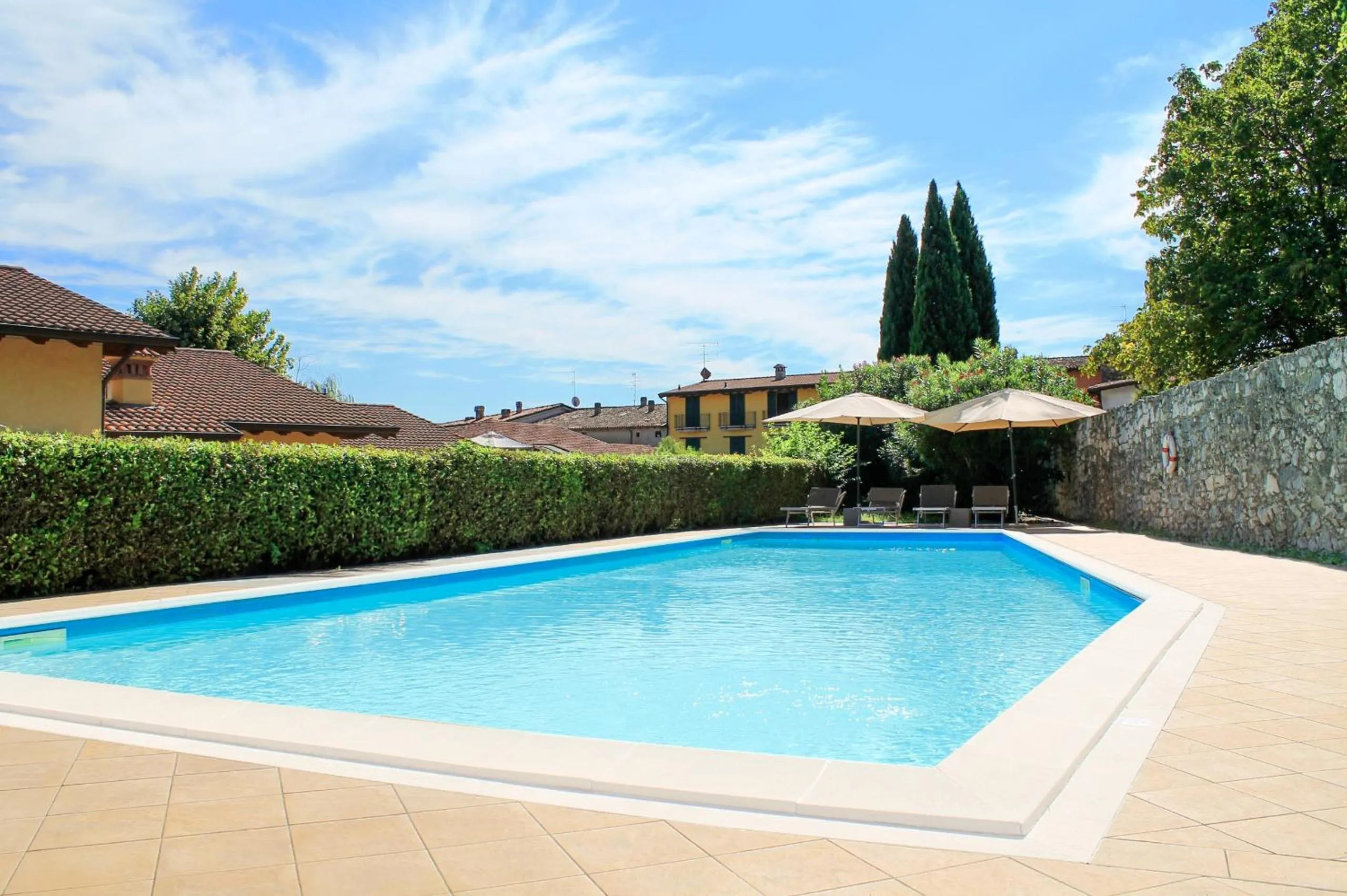 Pool view in AHG Donna Silvia Wellness Hotel
