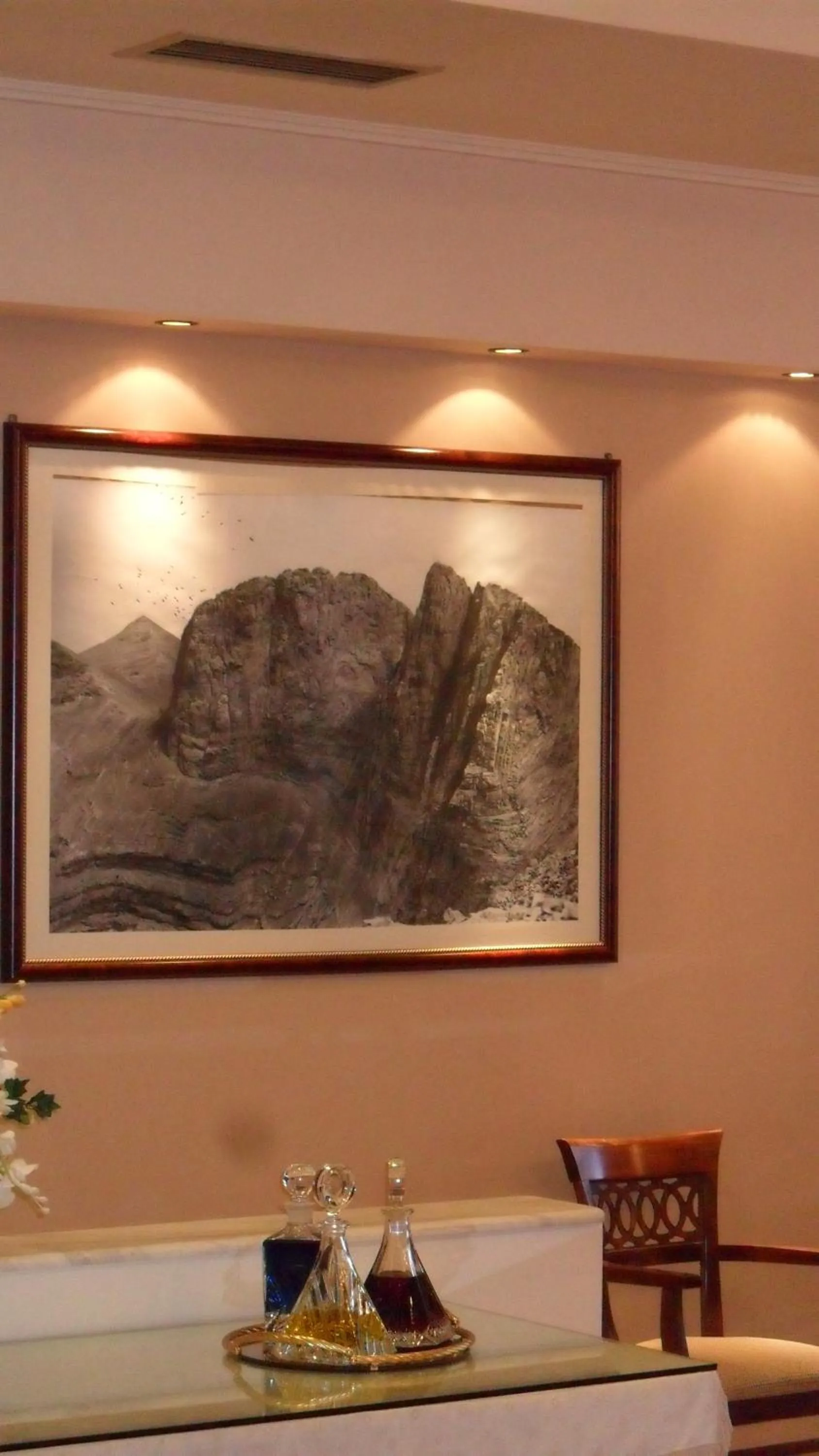 Decorative detail in Xenios Dias Boutique Hotel