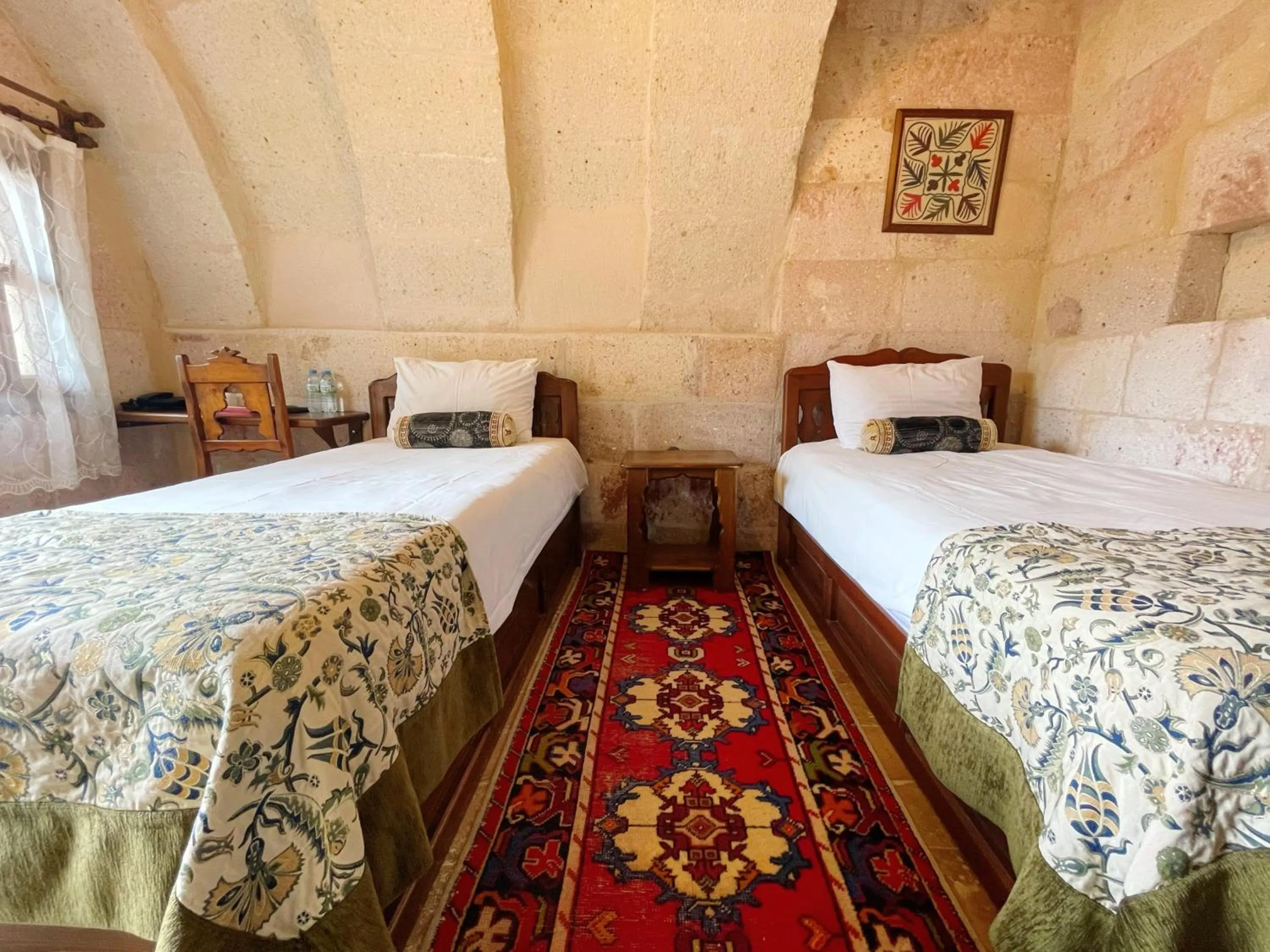 Bed in Gedik Cave Hotel